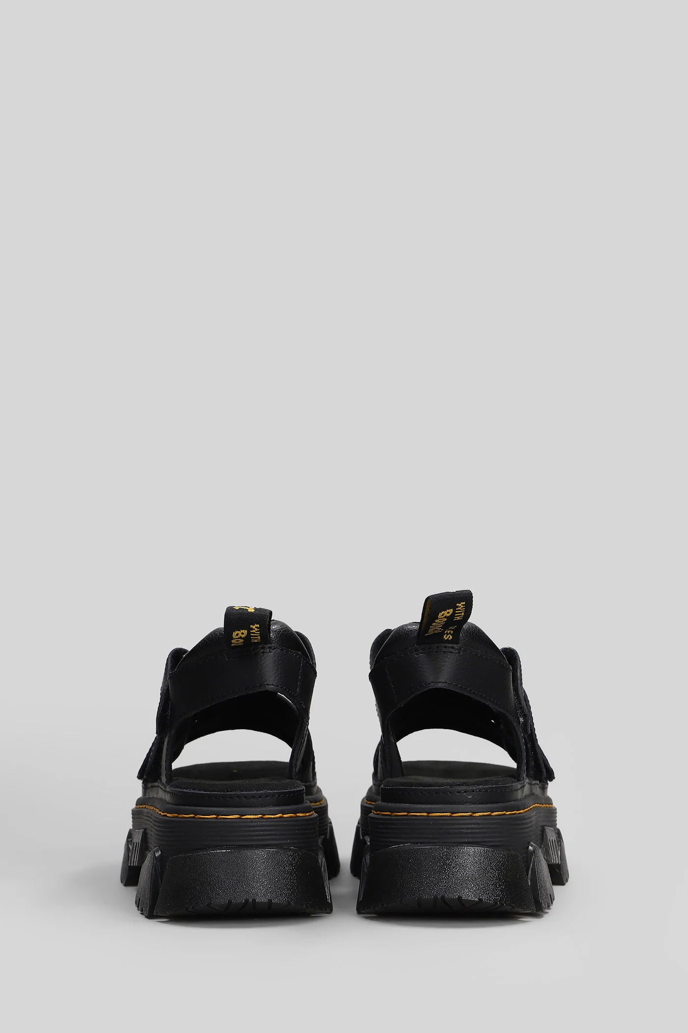 Mattison 3S Sandals in black leather - Image 4