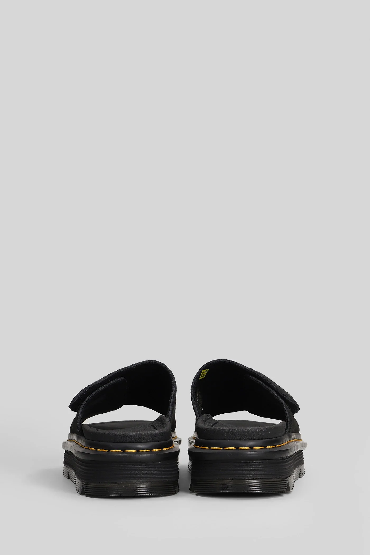 Zebzag Slide in black suede - Image 9