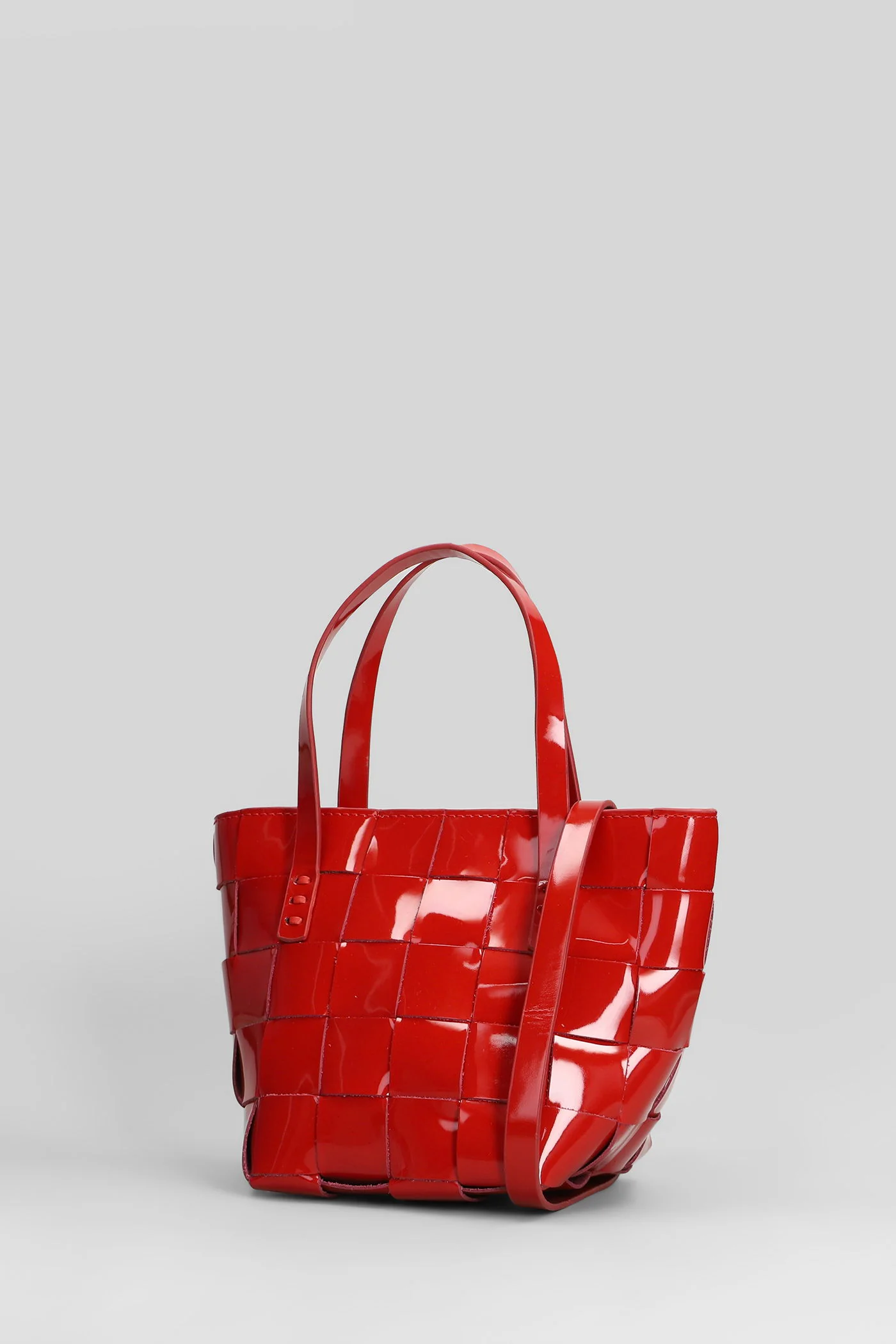 Japan Mini Shoulder bag in red leather - Image 2