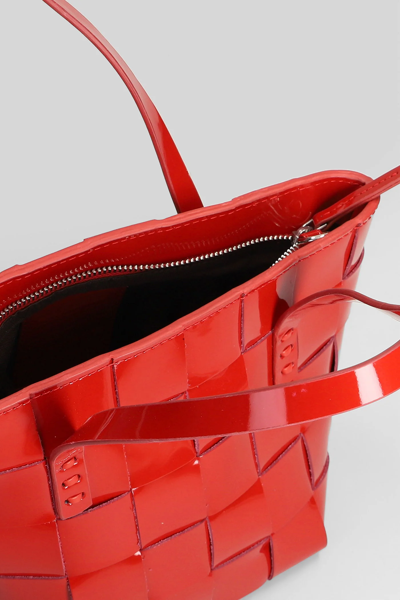 Japan Mini Shoulder bag in red leather - Image 4