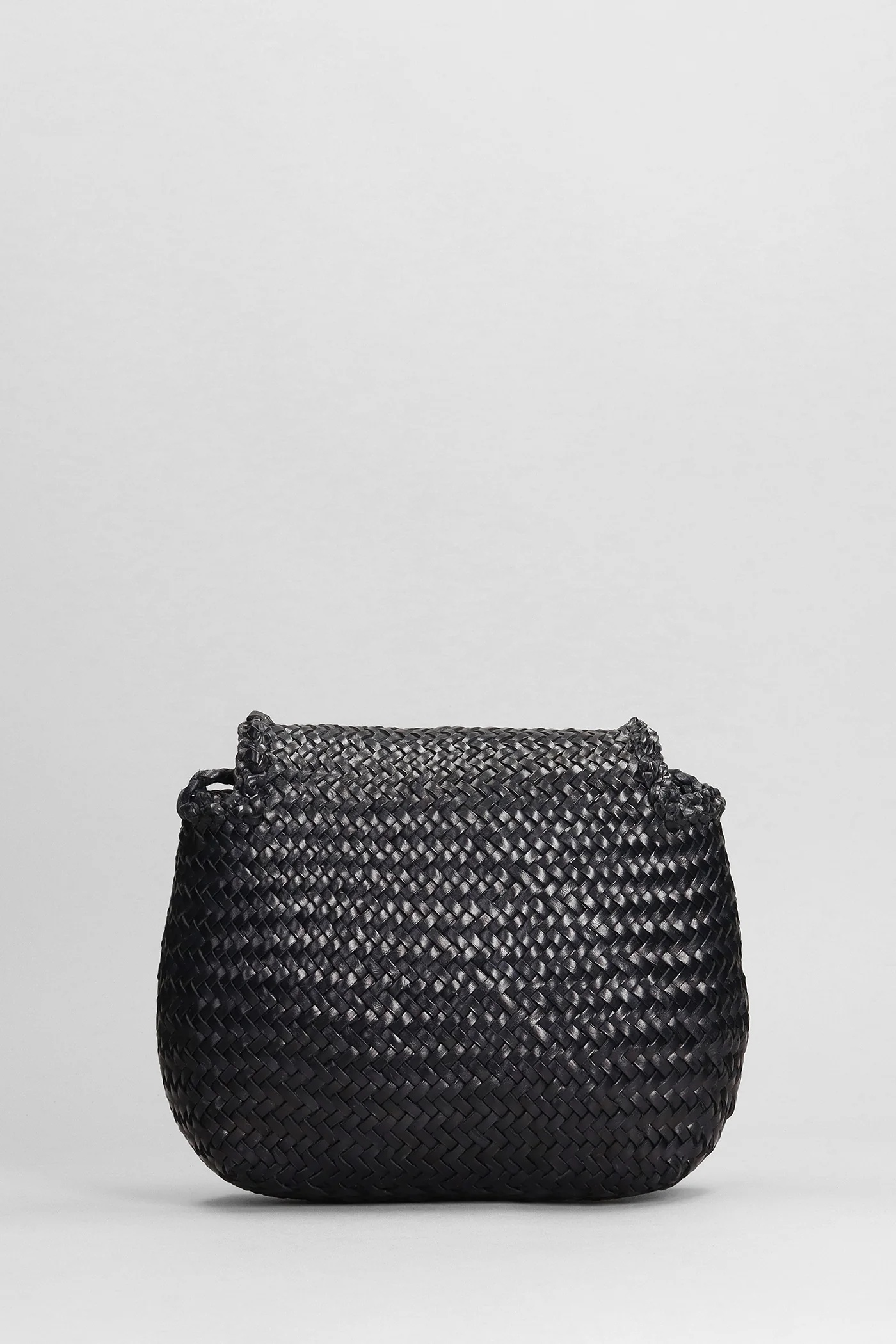 Mini City Shoulder bag in black leather - Image 3