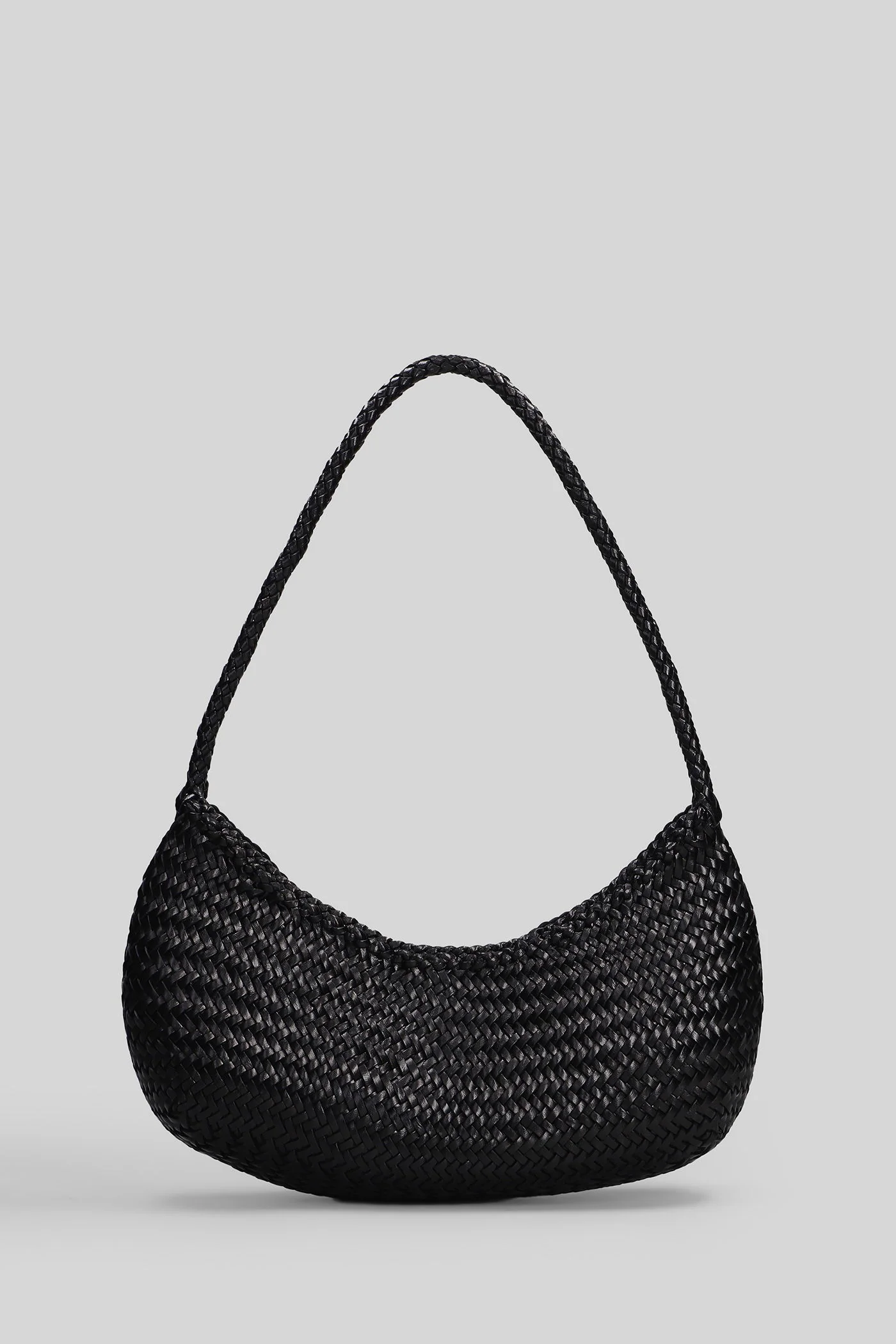 Nova Luna Hand bag in black faux leather