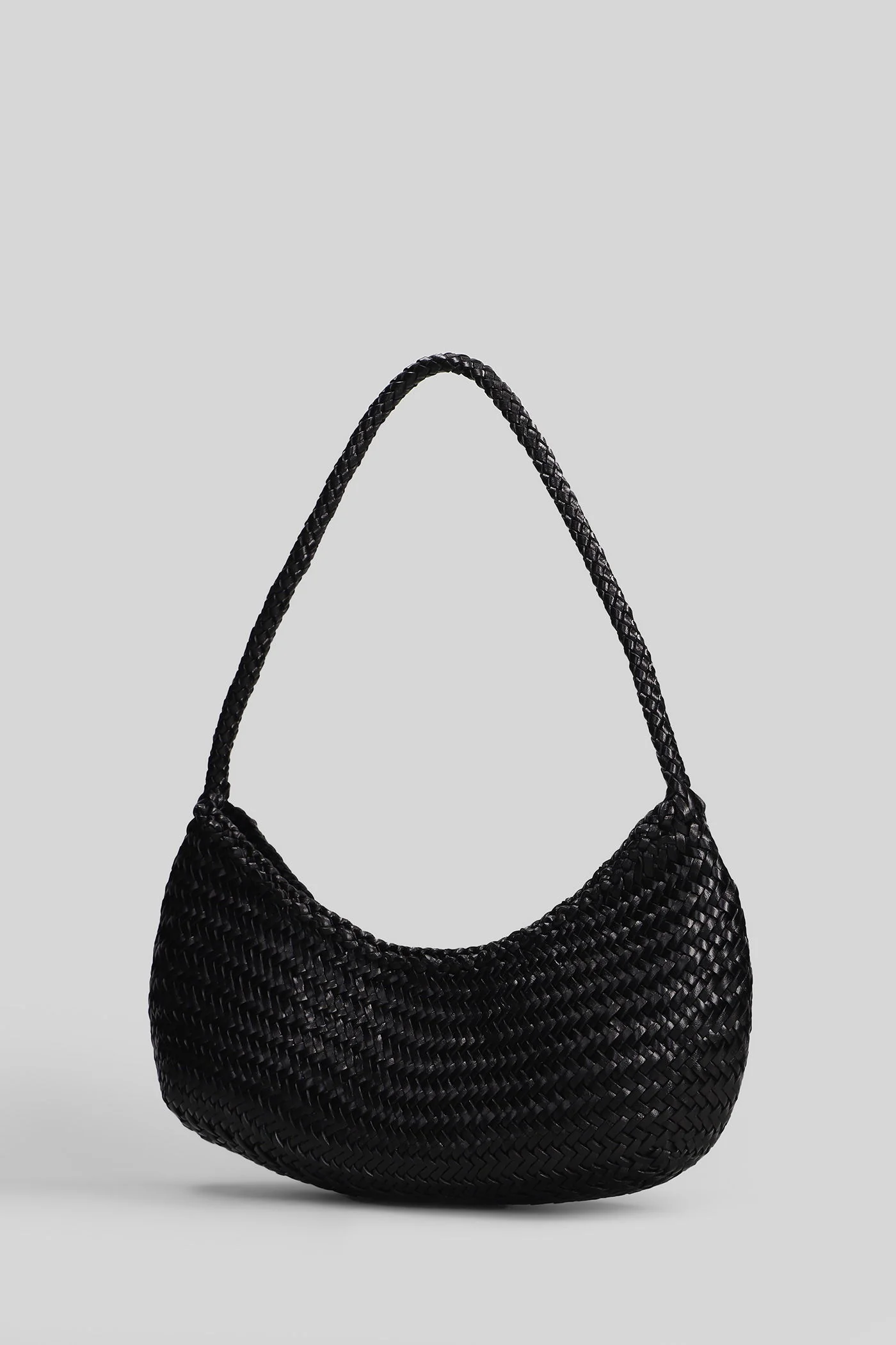 Nova Luna Hand bag in black faux leather - Image 2