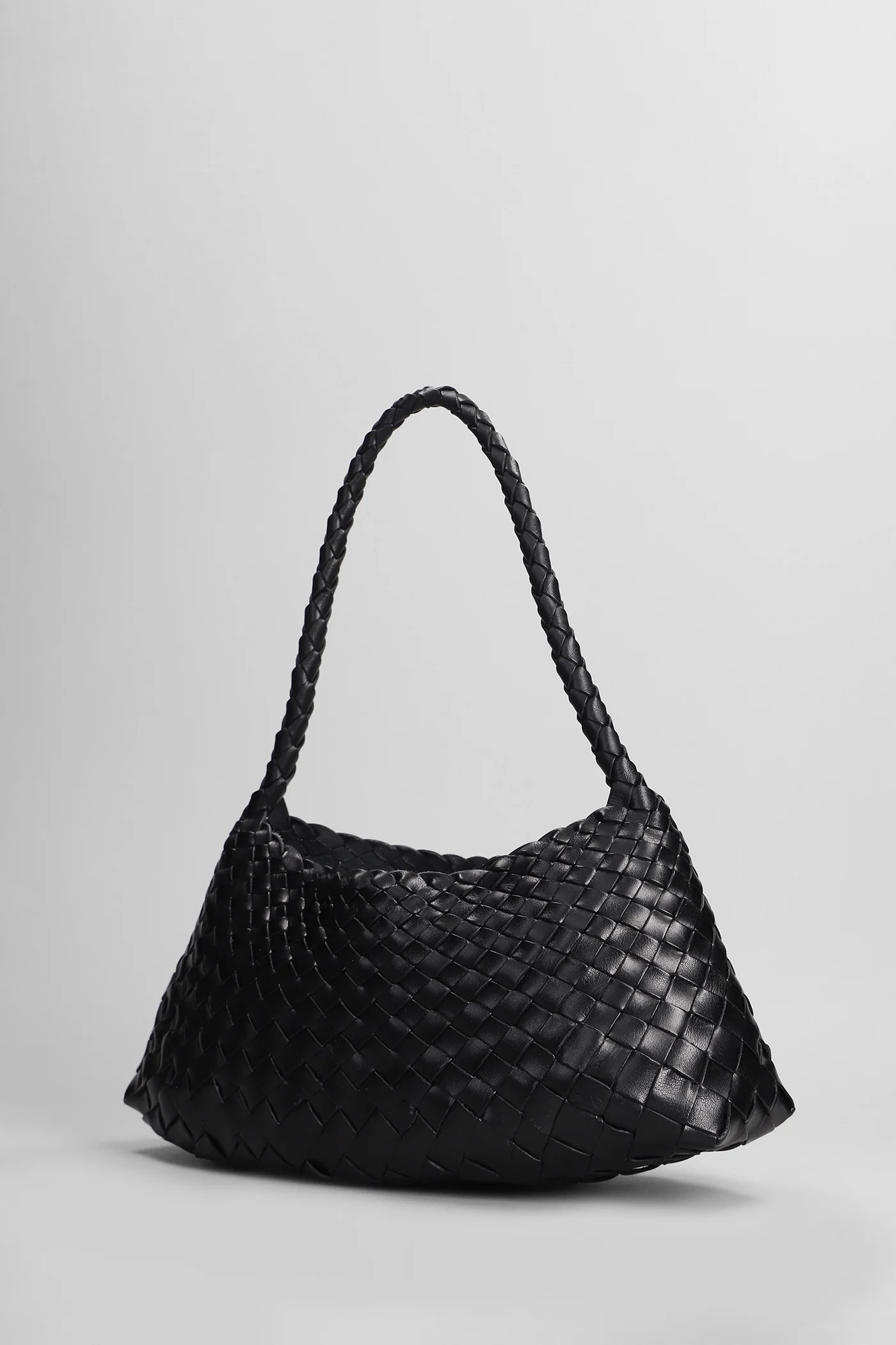 Rosanna Mini Hand bag in black leather - Image 2