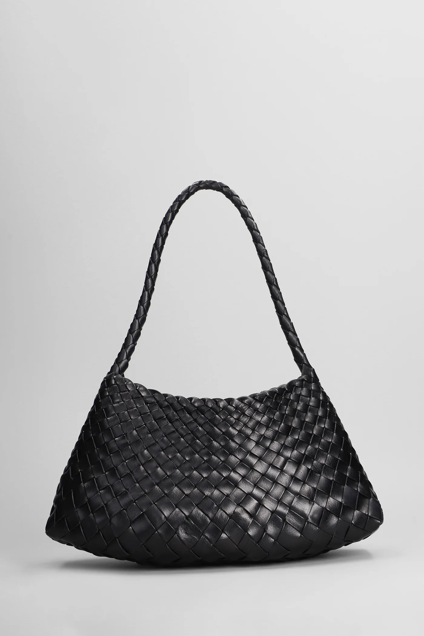Rosanna Mini Hand bag in black leather - Image 3