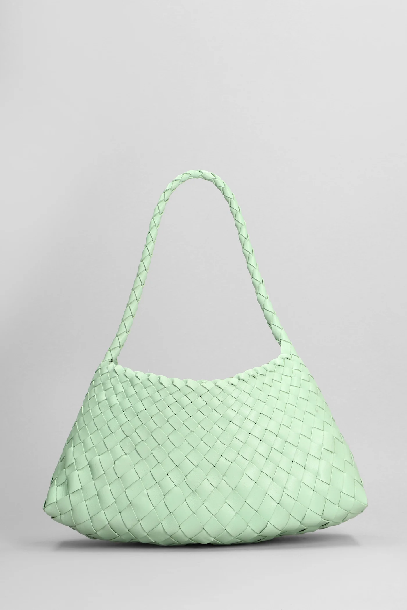 Rosanna Mini Hand bag in green leather