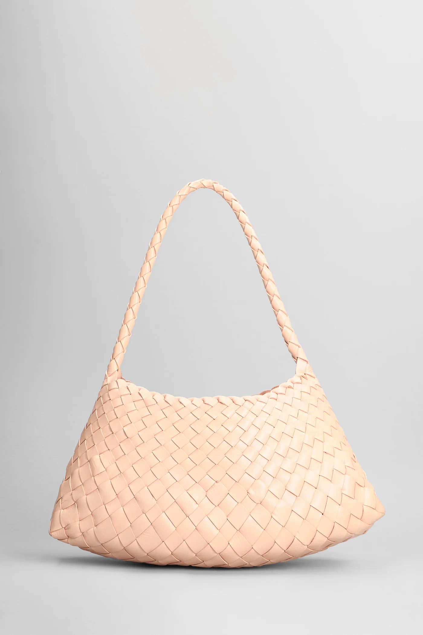 Rosanna Mini Hand bag in rose-pink leather