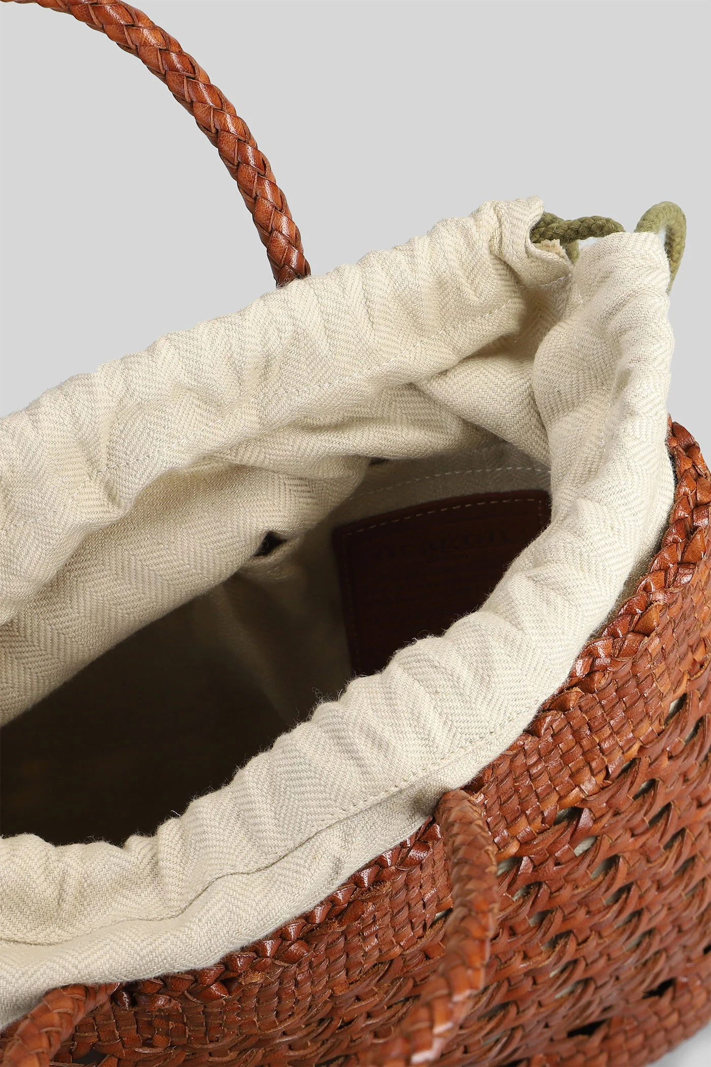 Santa Cano Hand bag in leather color leather - Image 4