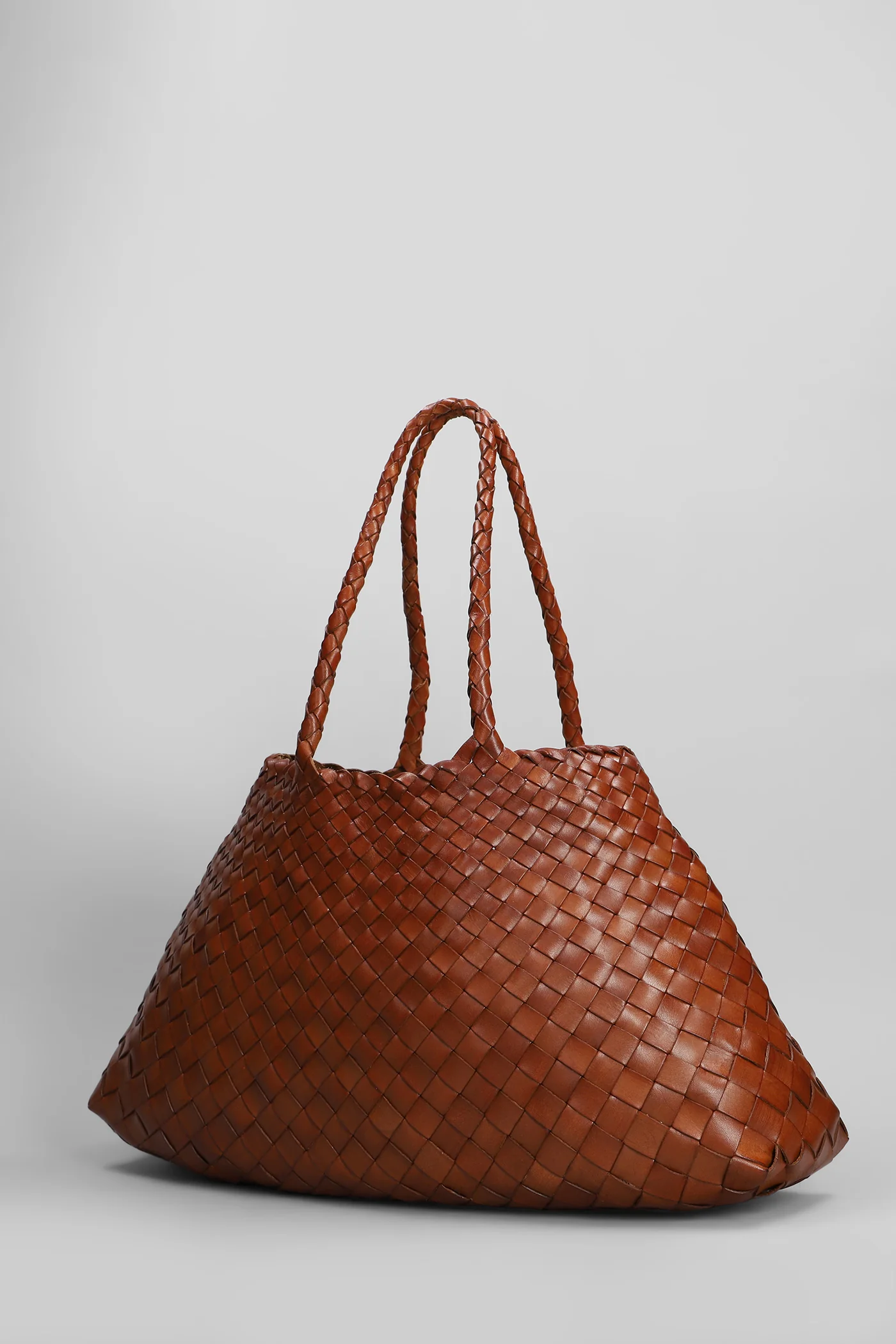 Santa Croce Big Tote in leather color leather - Image 2