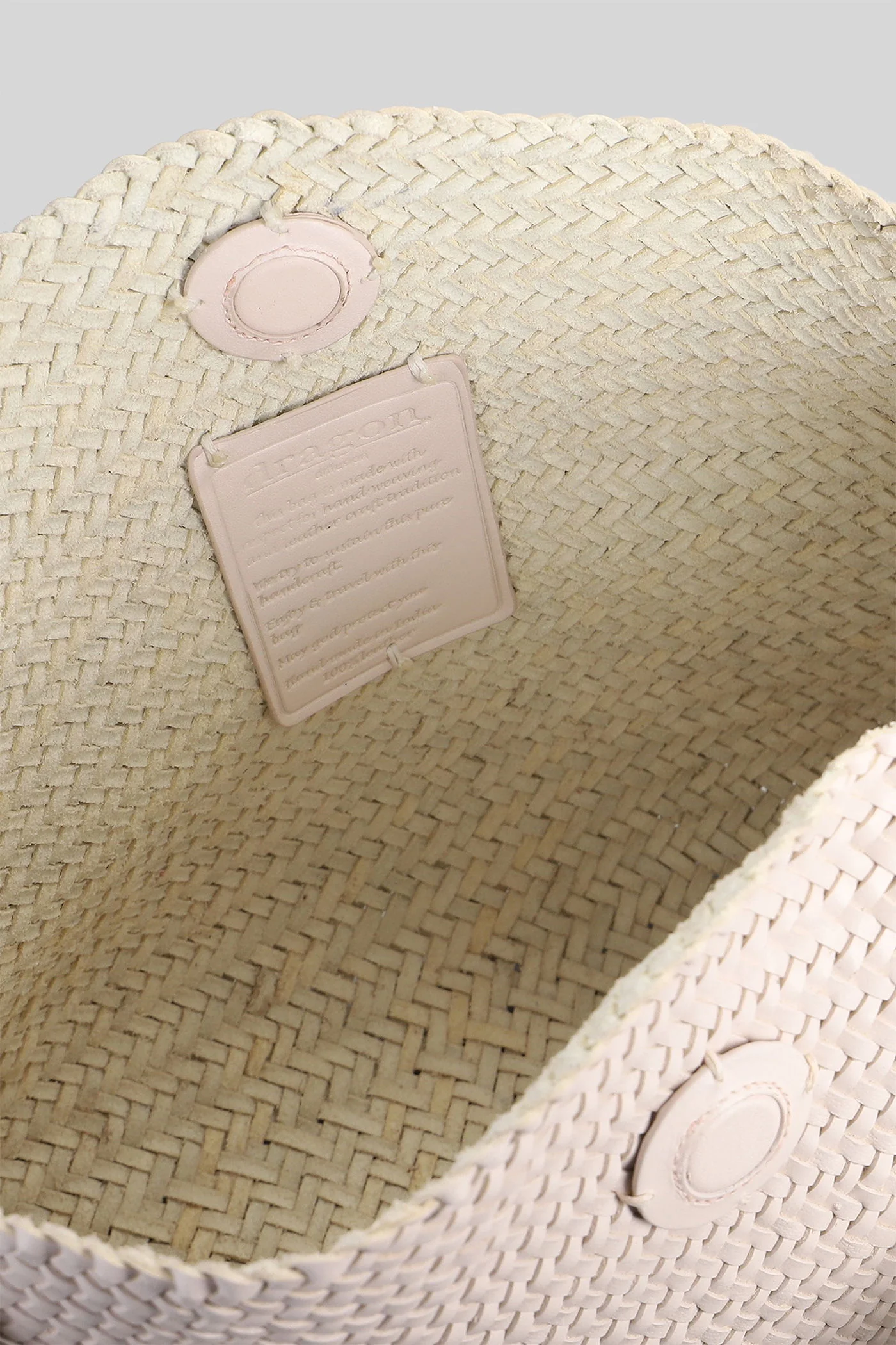 Santa Marta Shoulder bag in beige leather - Image 4