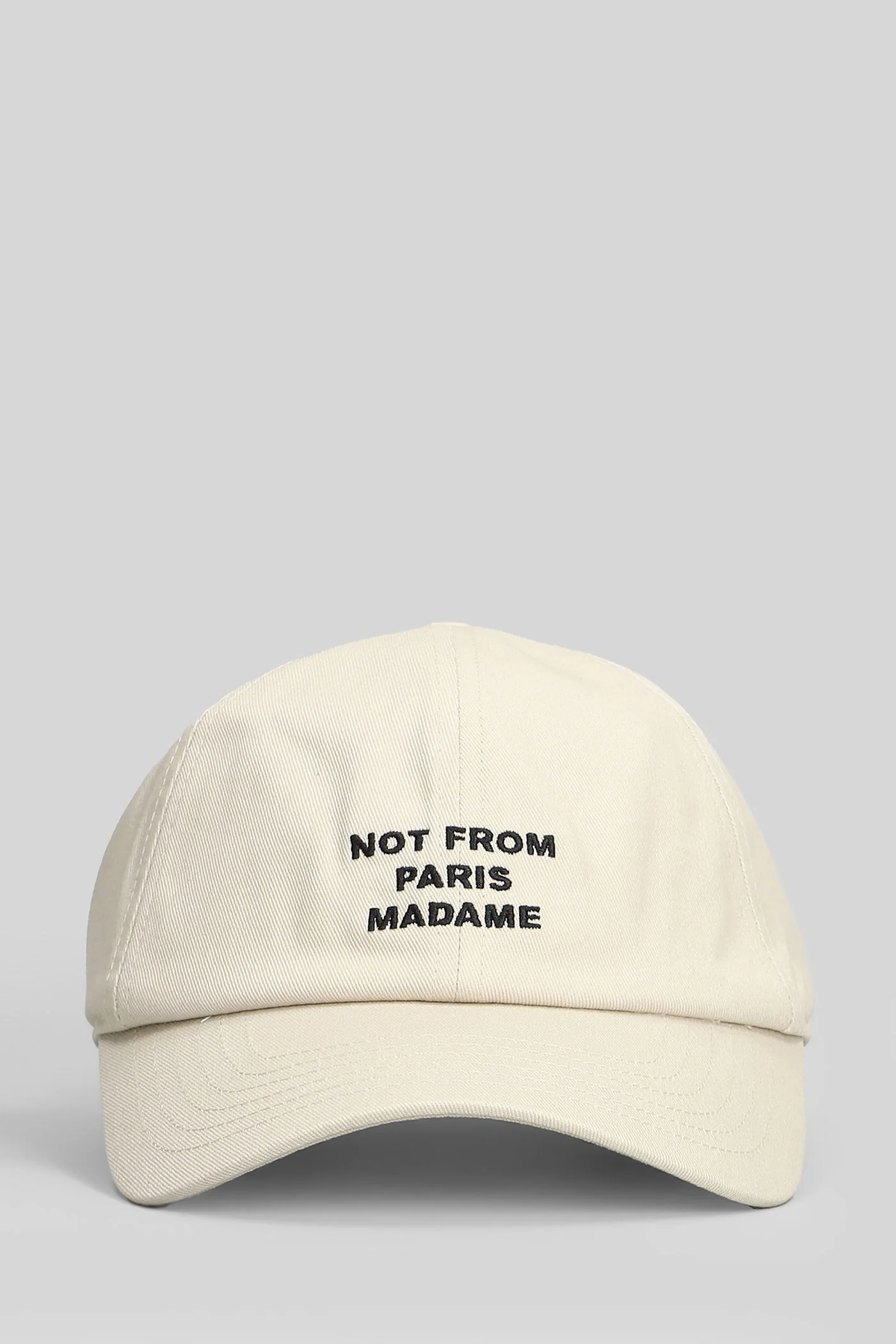 Hats in beige cotton