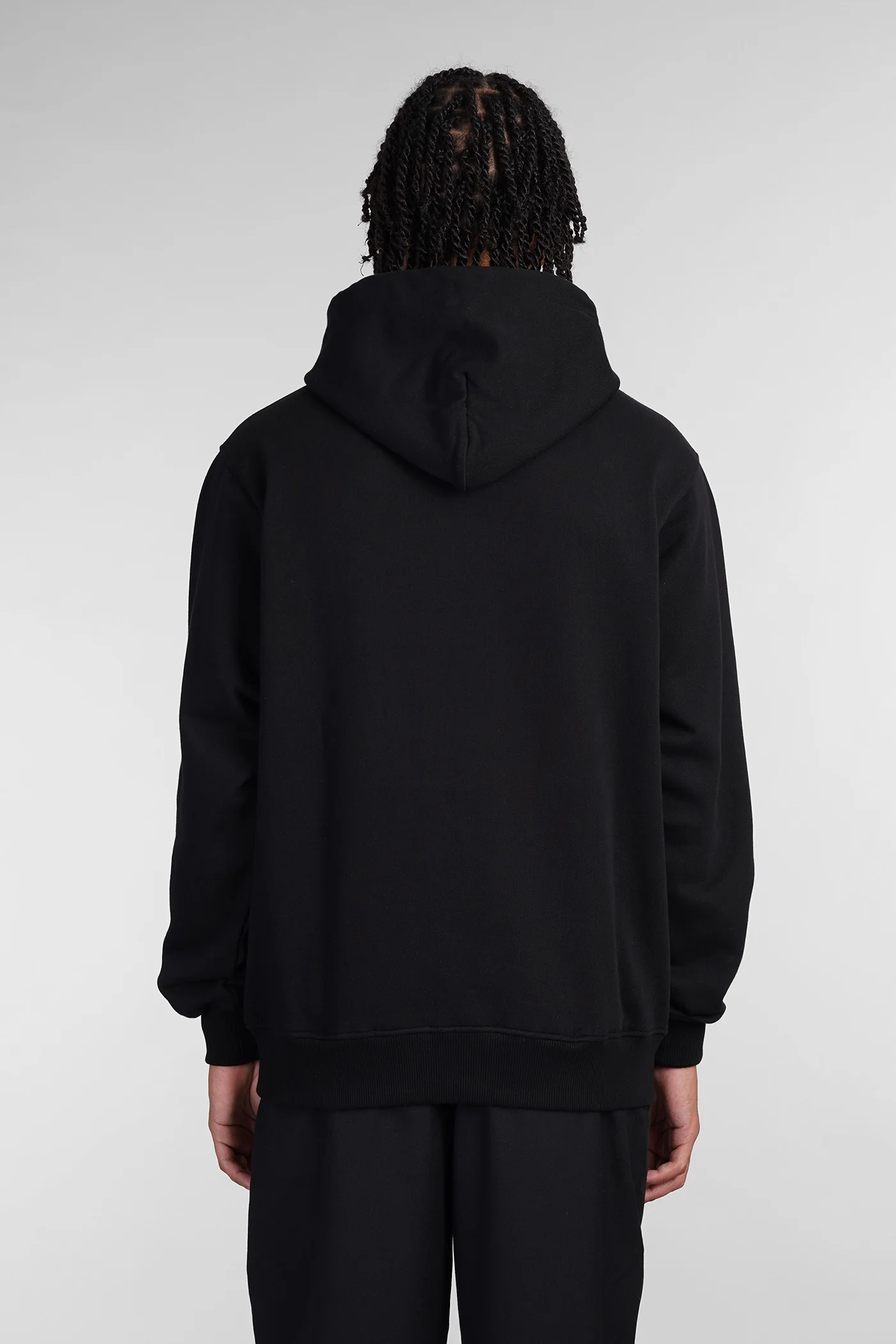 Sweatshirt in black cotton - Image 3