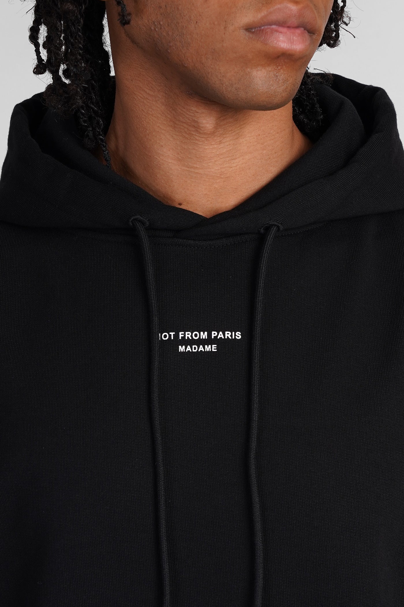 Sweatshirt in black cotton - Image 5