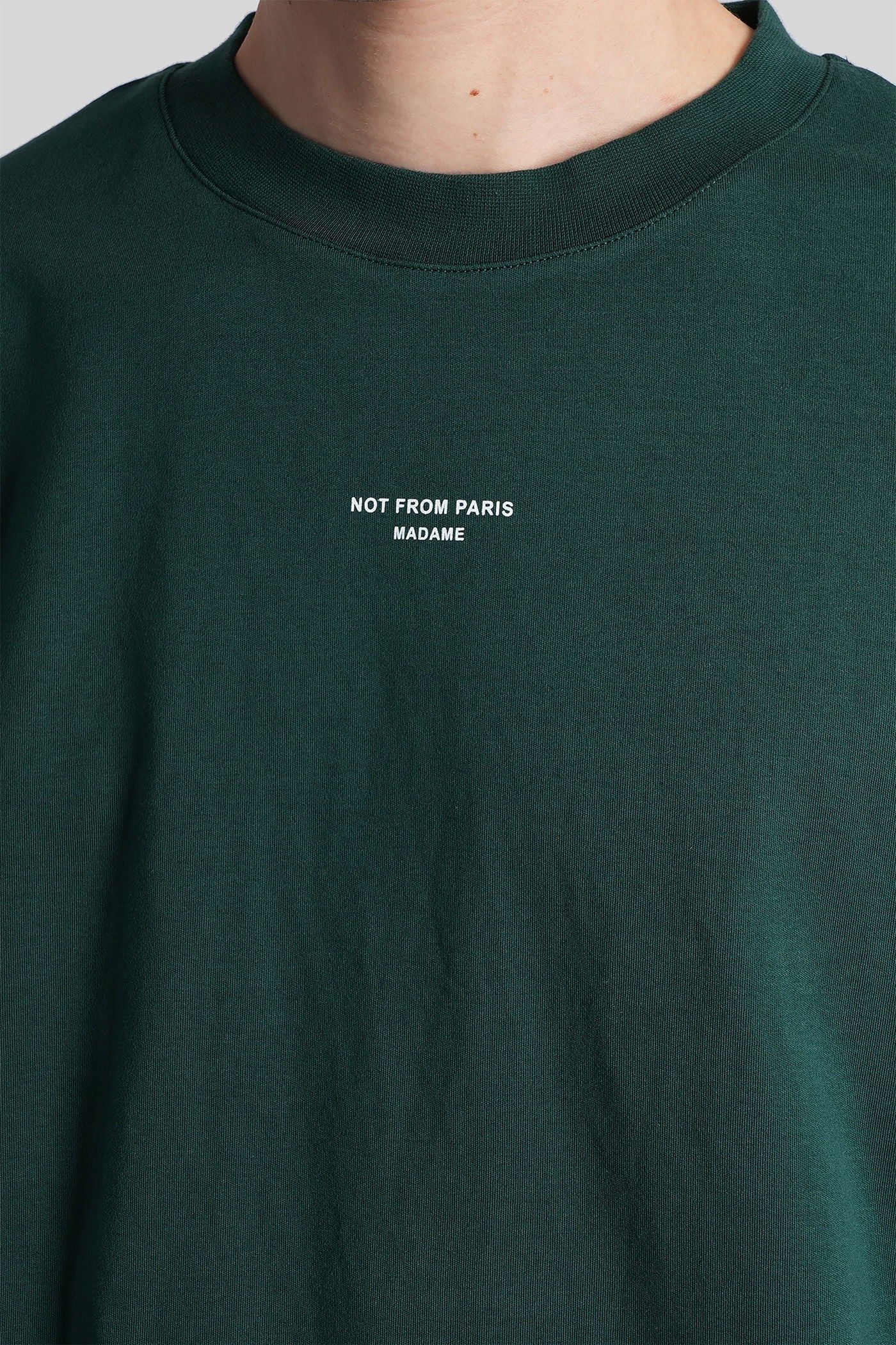 T-Shirt in green cotton - Image 5