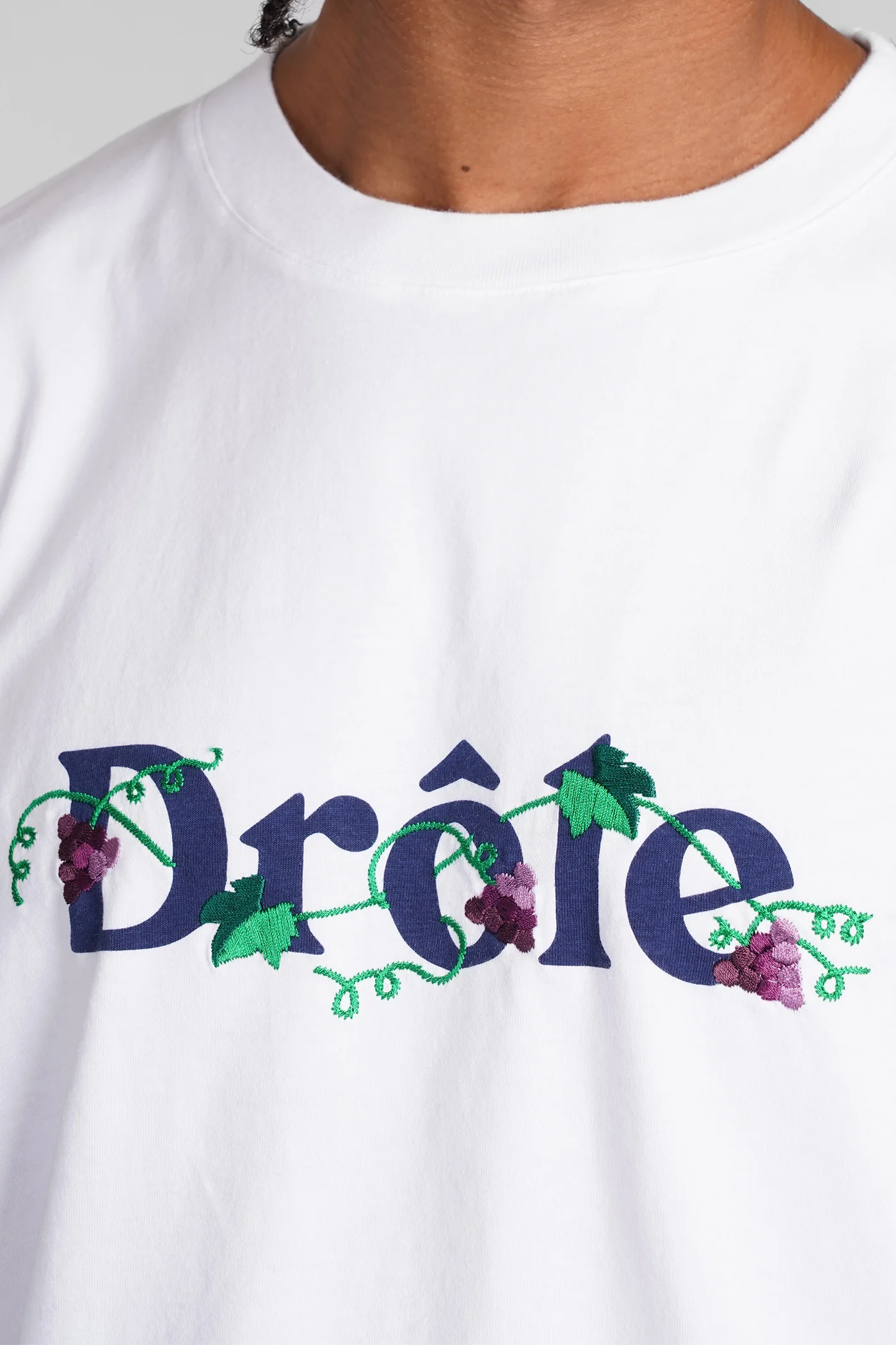 T-Shirt in white cotton - Image 5