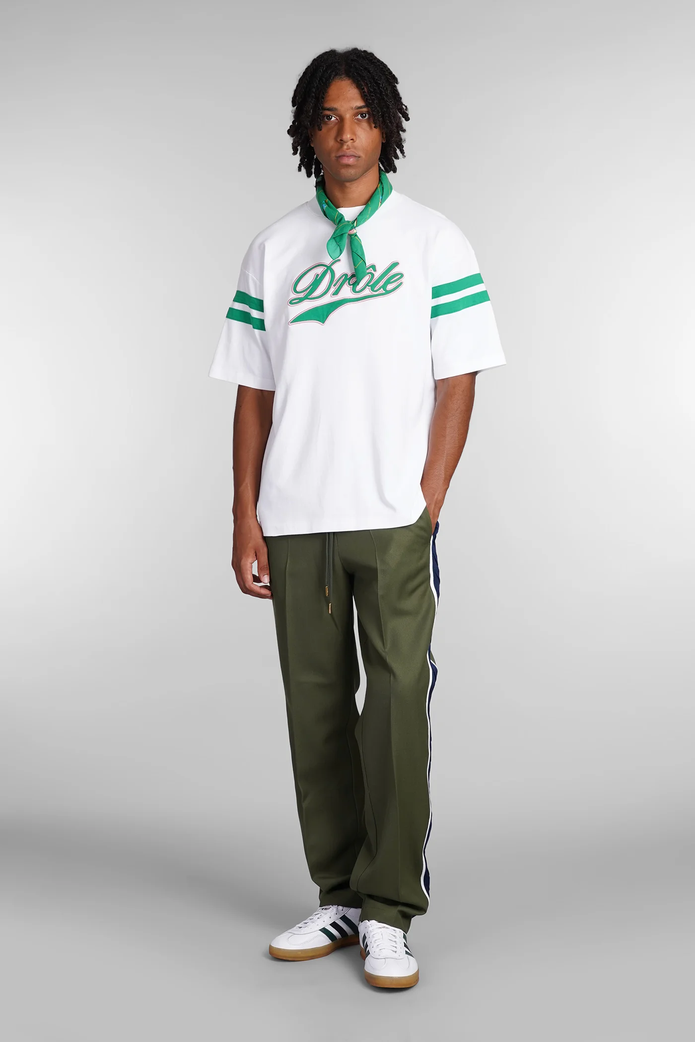 T-Shirt in white cotton - Image 2