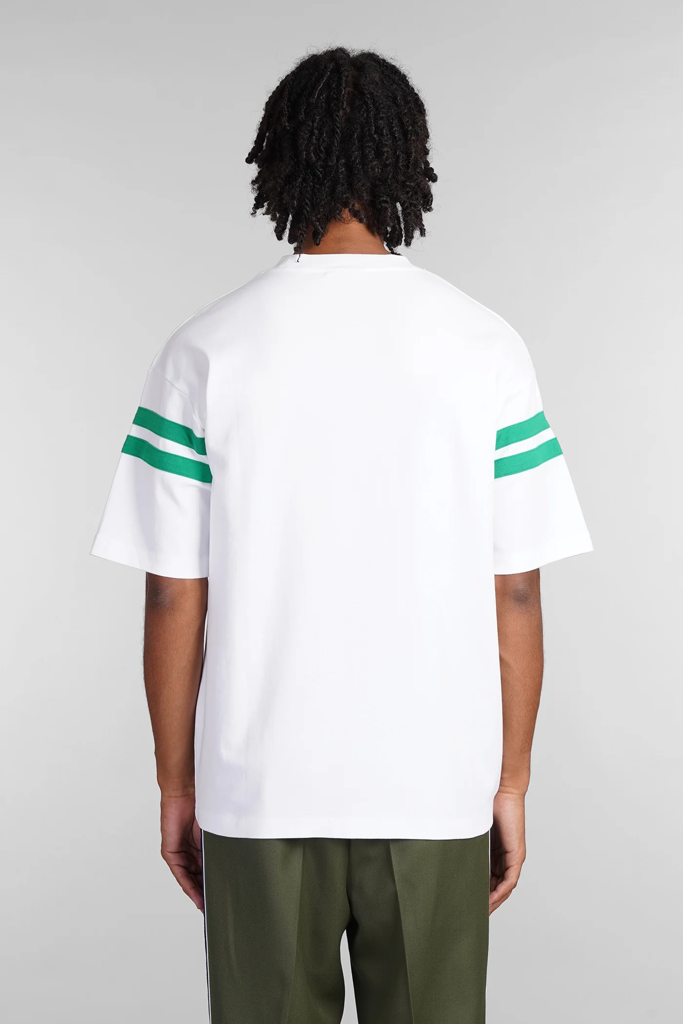 T-Shirt in white cotton - Image 3