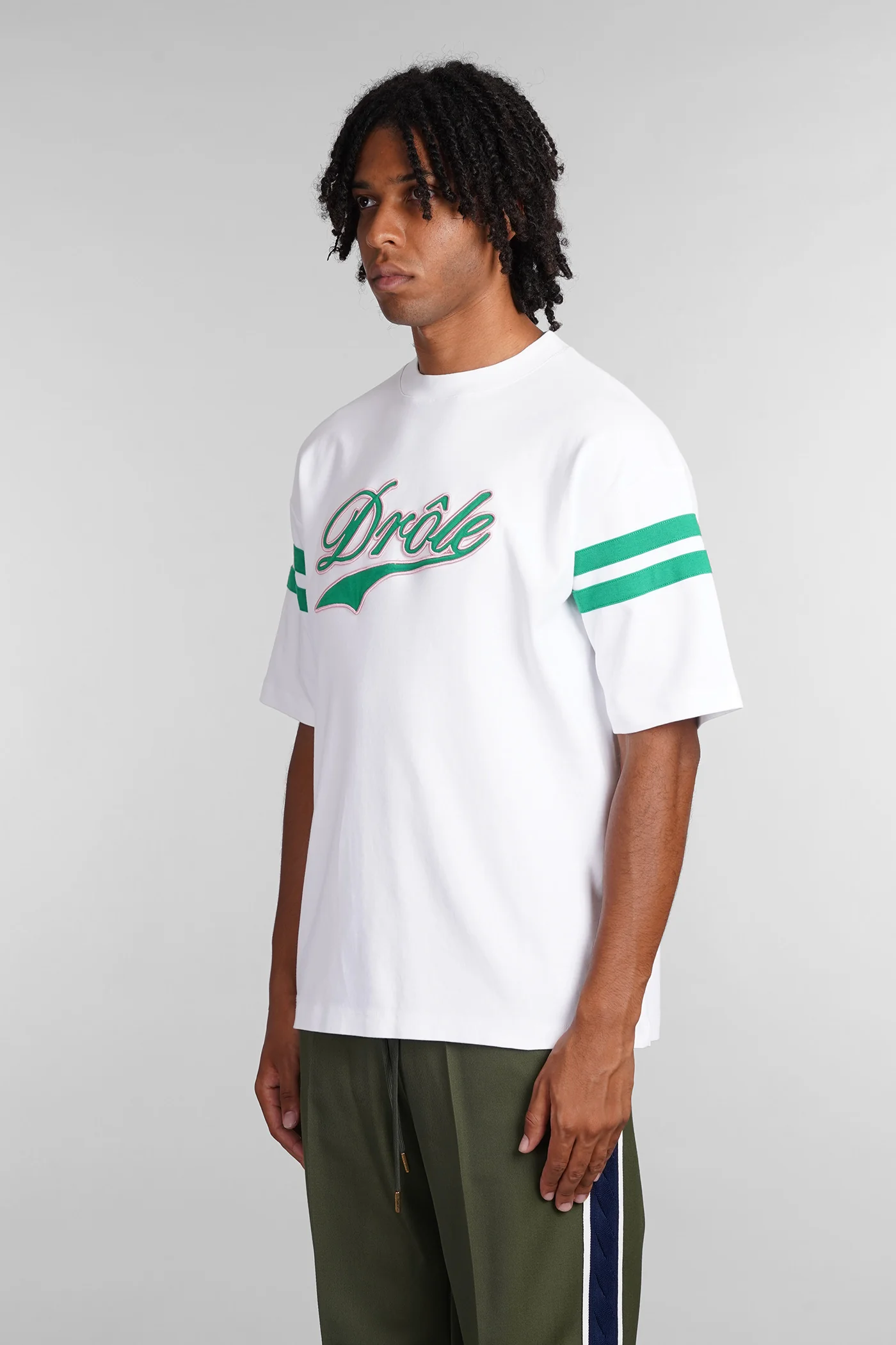 T-Shirt in white cotton - Image 4