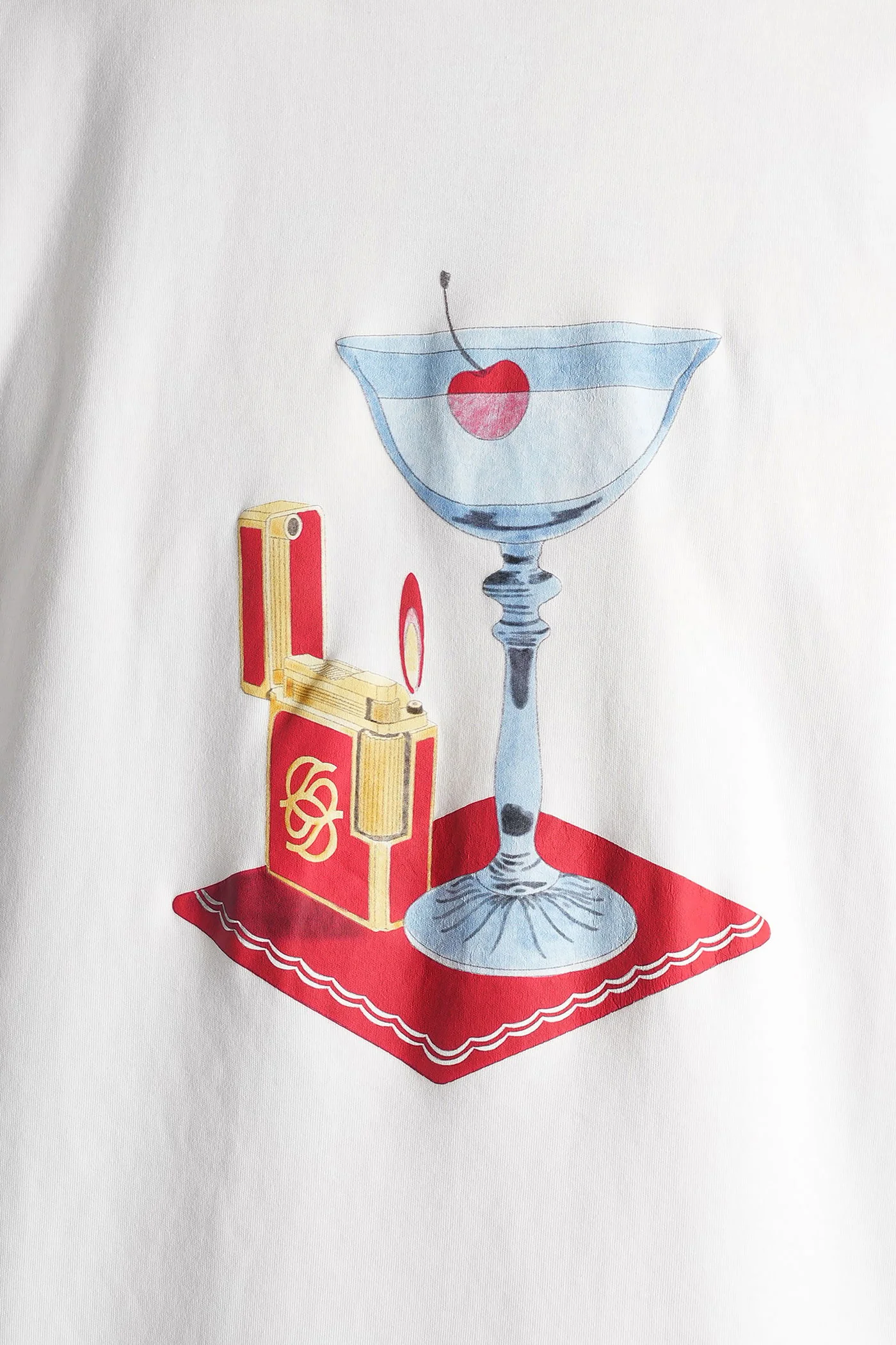 T-Shirt in white cotton - Image 5