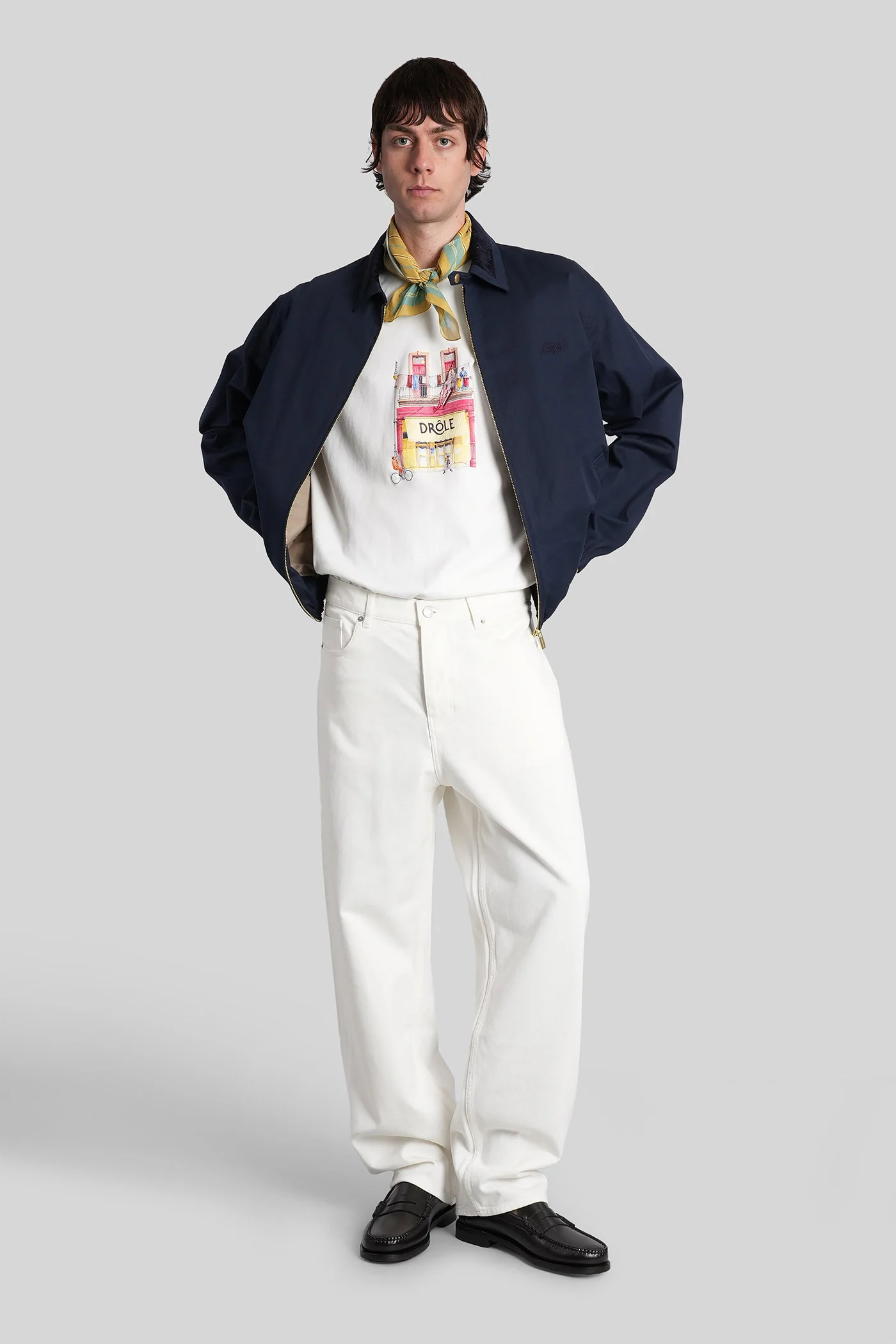 T-Shirt in white cotton - Image 2