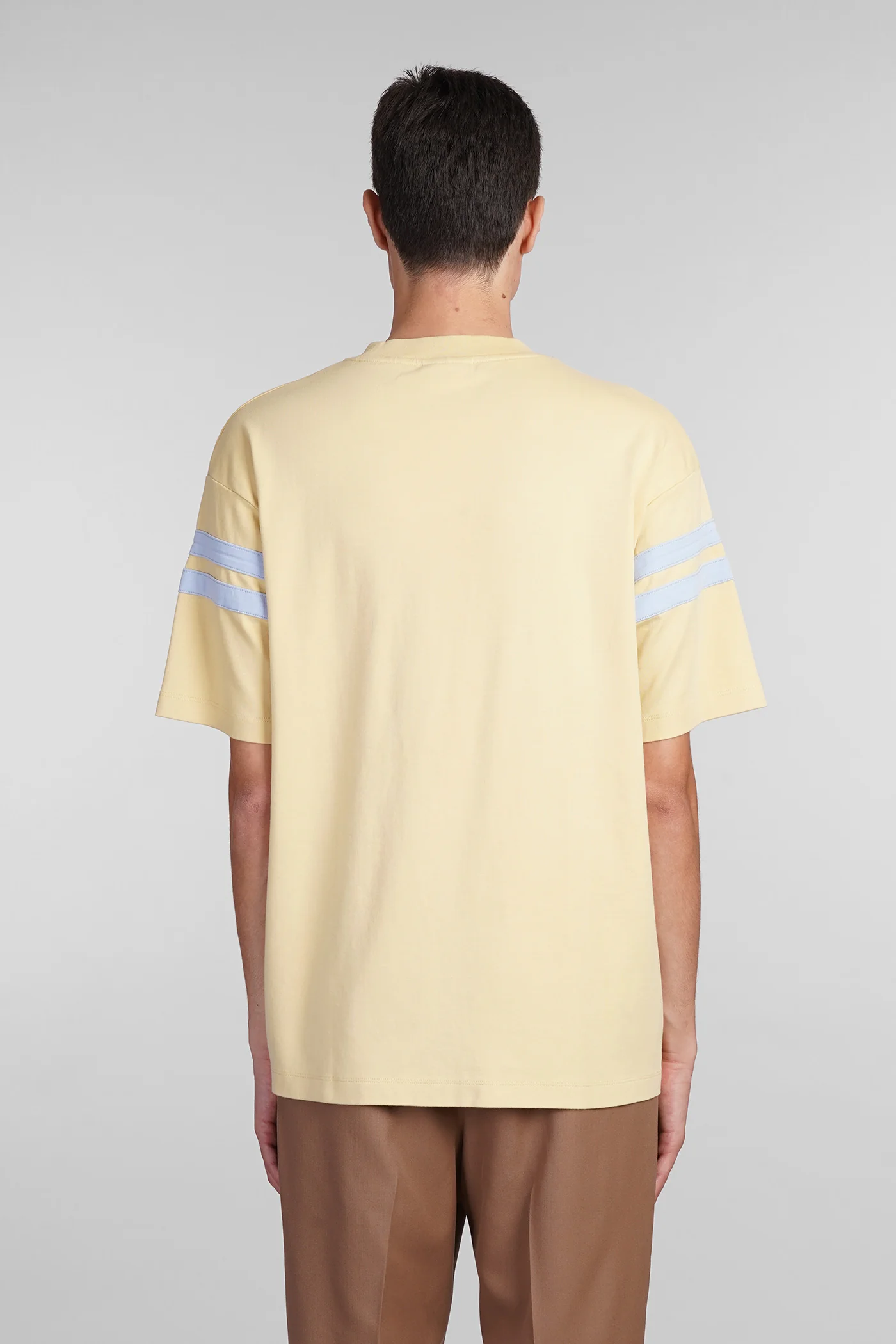 T-Shirt in yellow cotton - Image 3