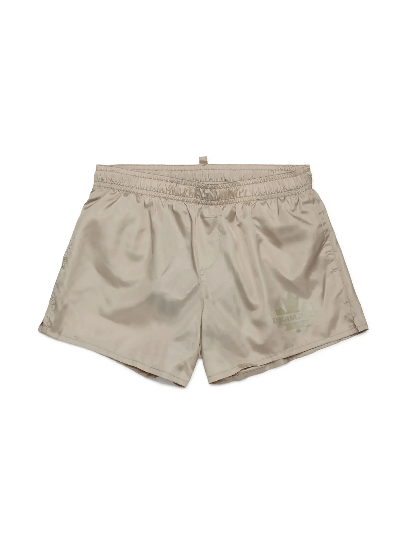Beachwear in taupe polyester