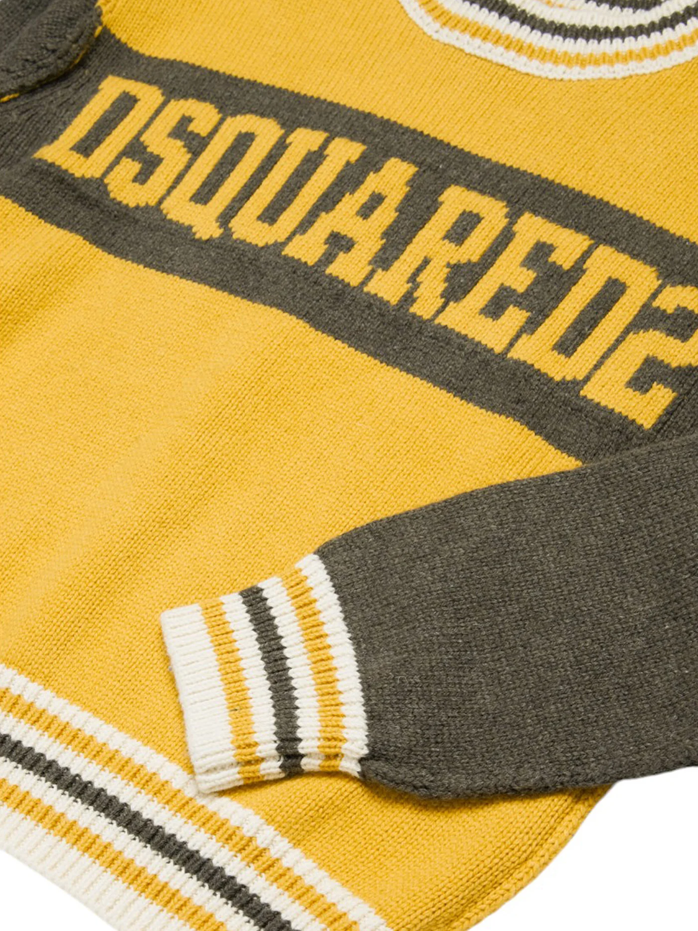 Knitwear in yellow cotton - Image 3