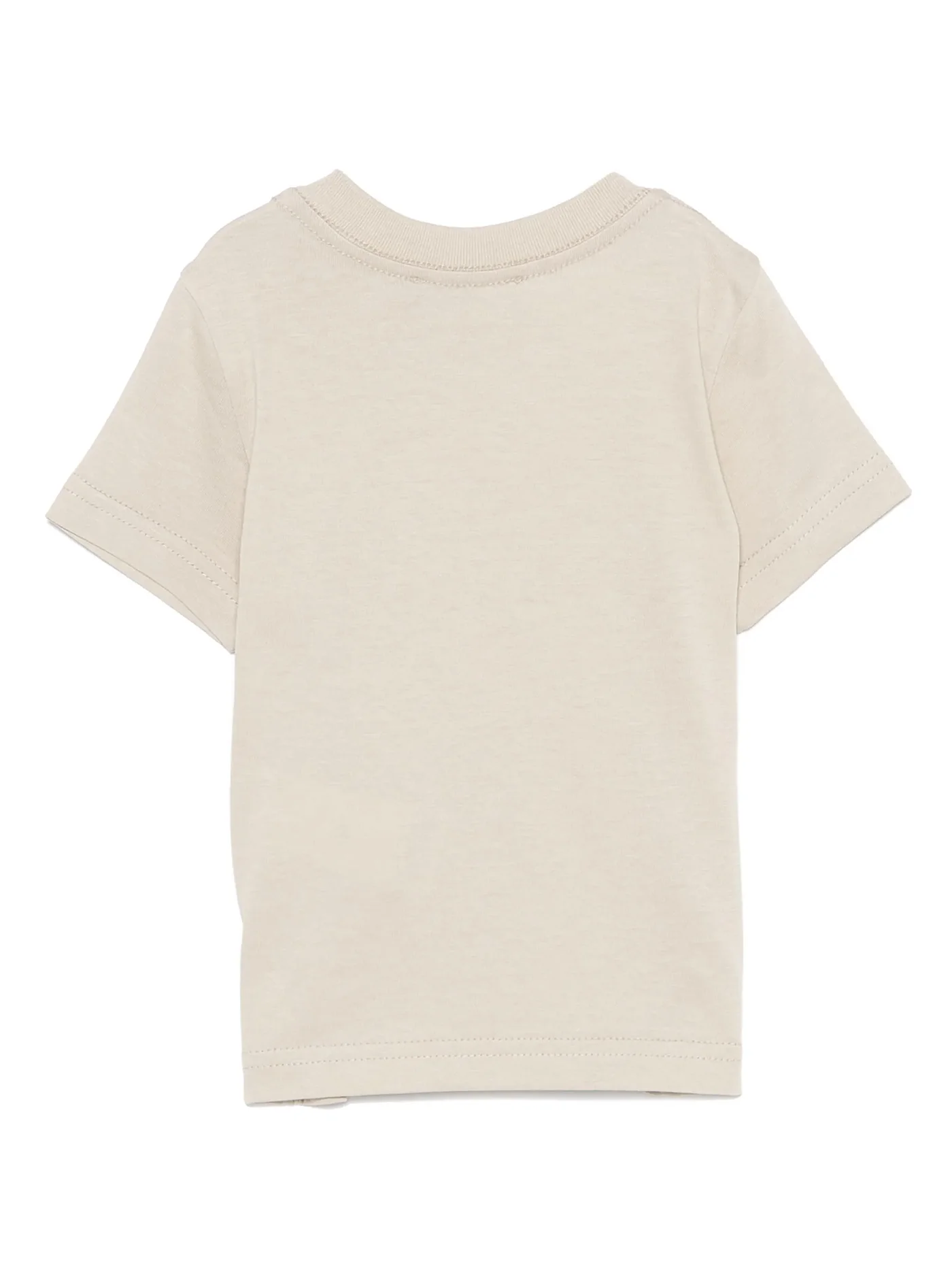 T-Shirt in taupe cotton - Image 2