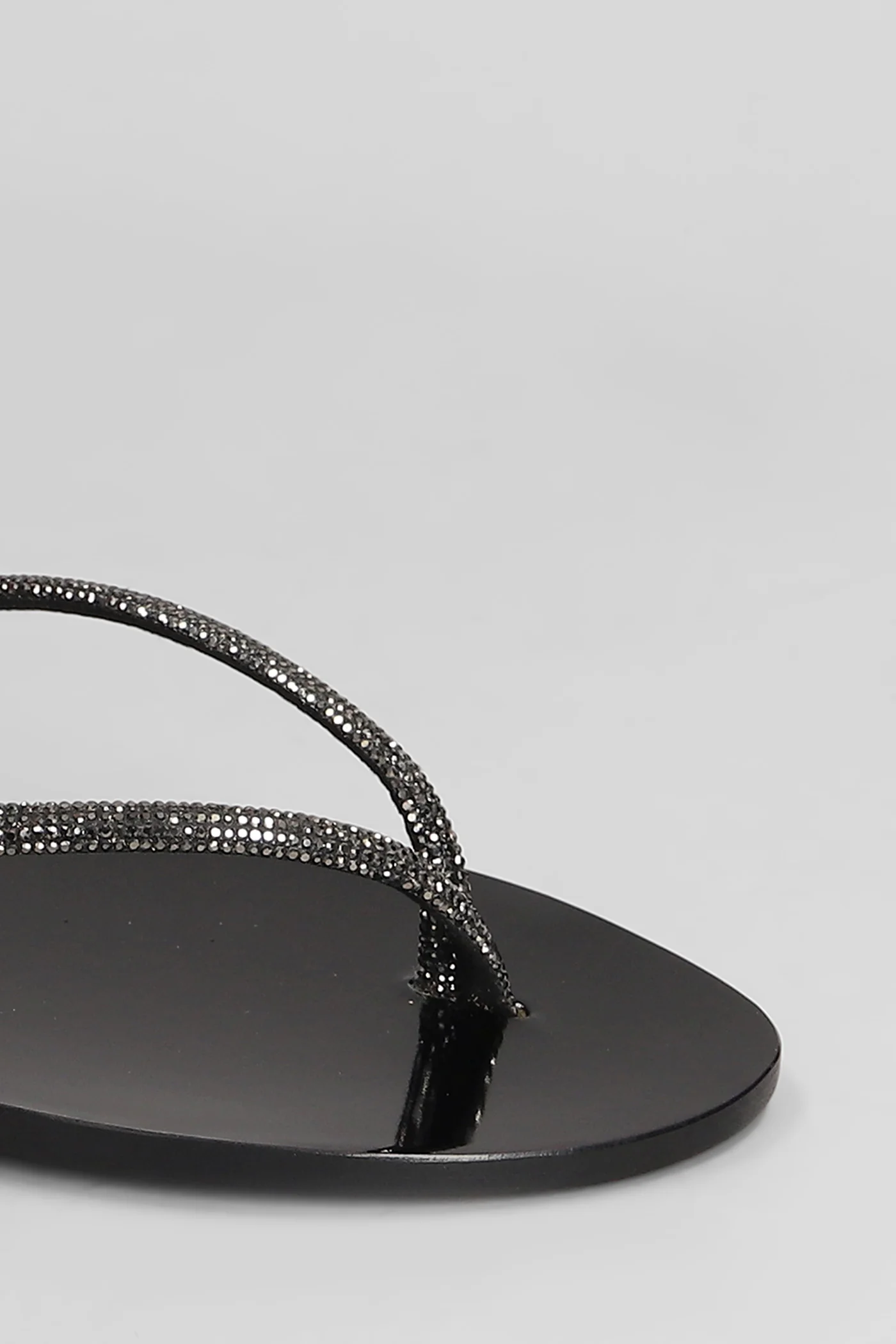 Flats in black leather - Image 5