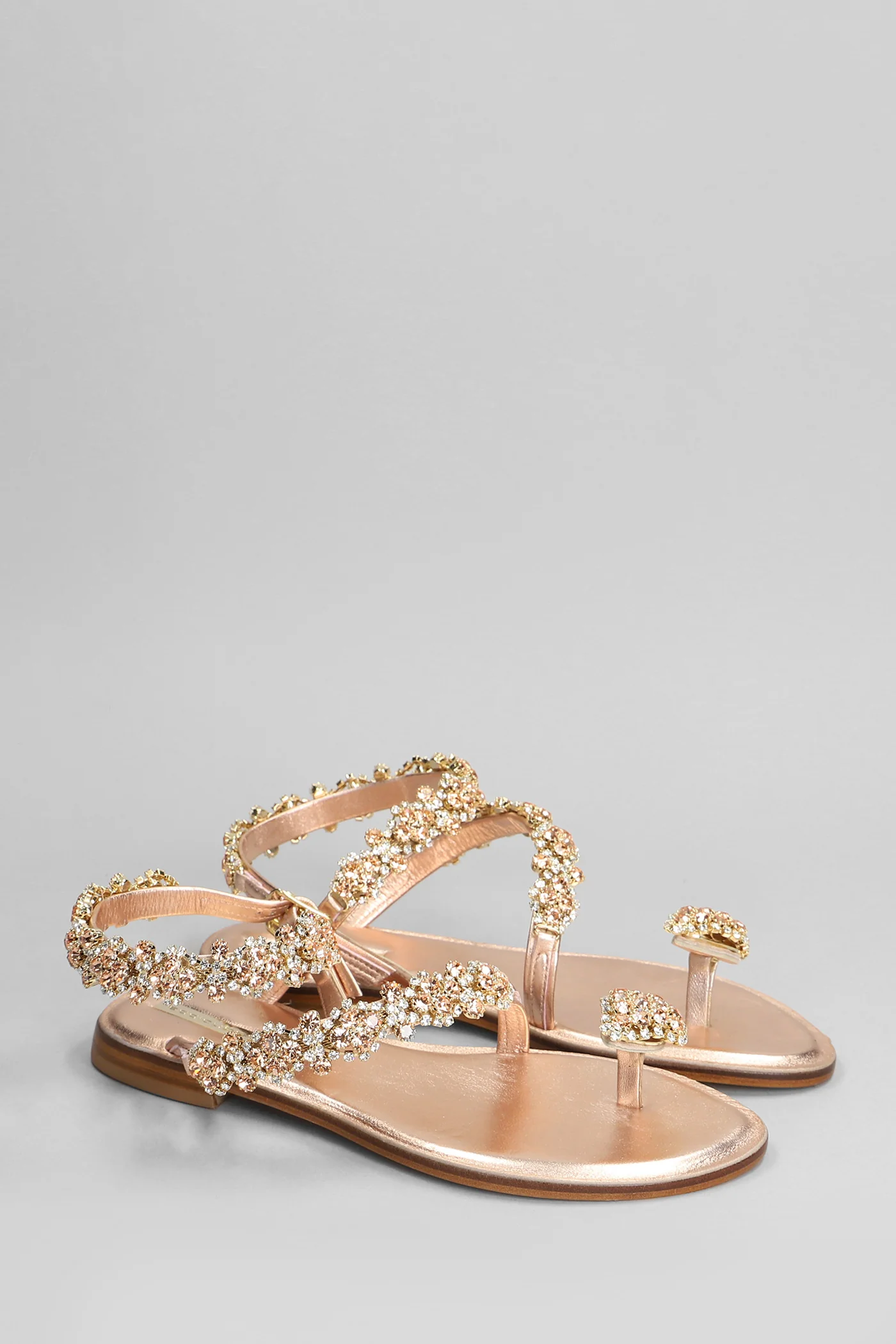 Flats in copper leather - Image 2