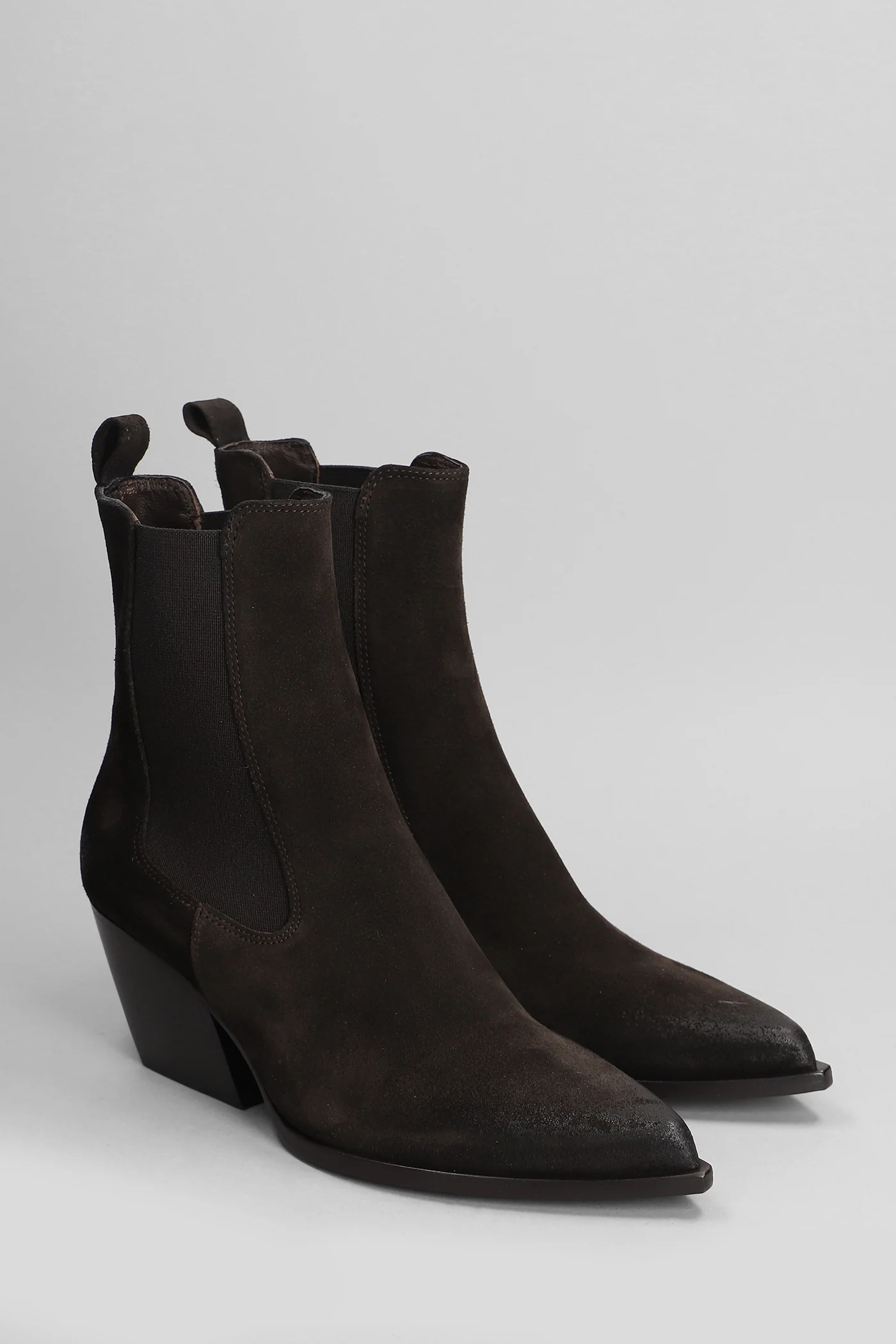 texan Ankle boots in brown suede - Image 2