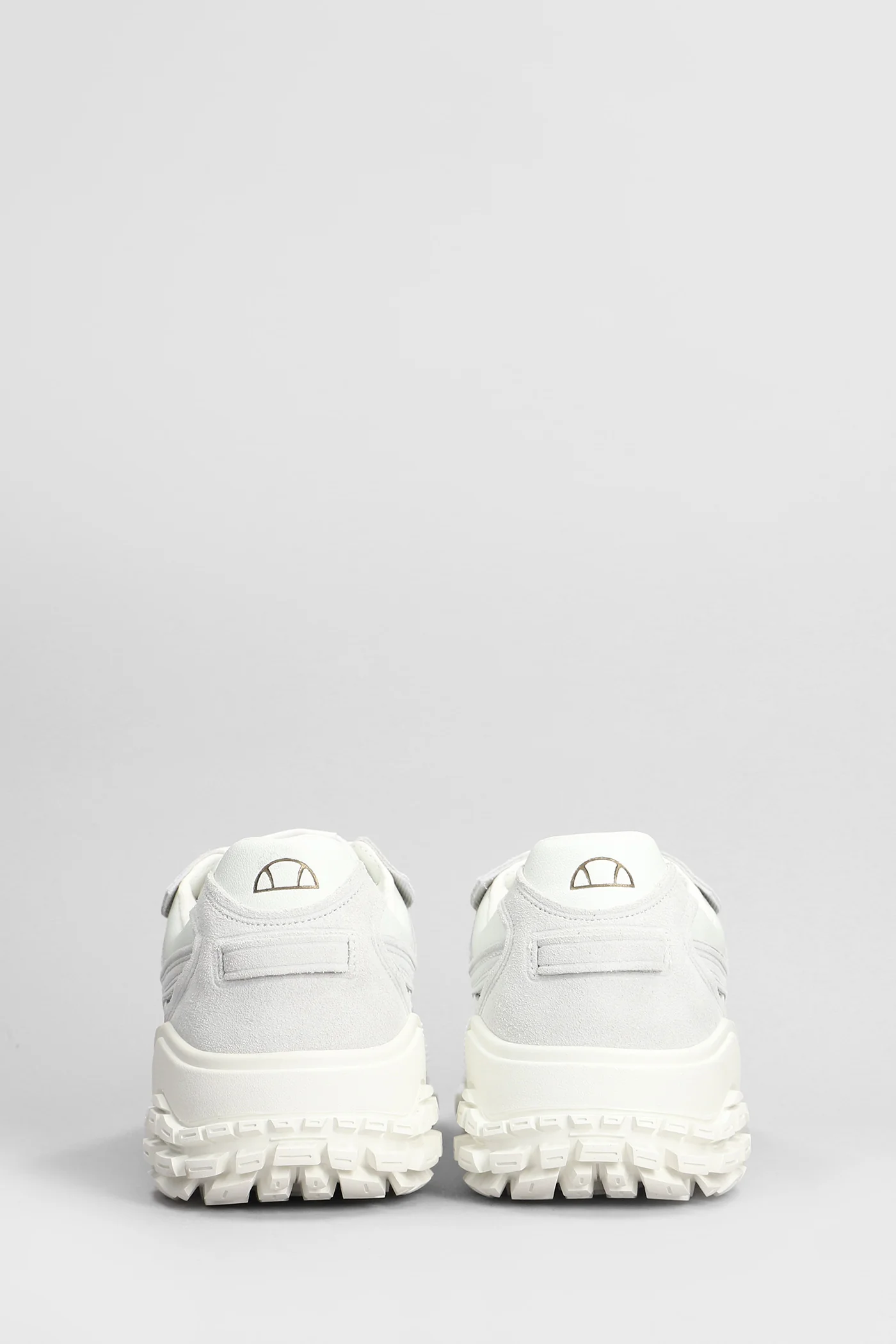 Lsr Luxe 001 Sneakers in grey suede and leather - Image 4