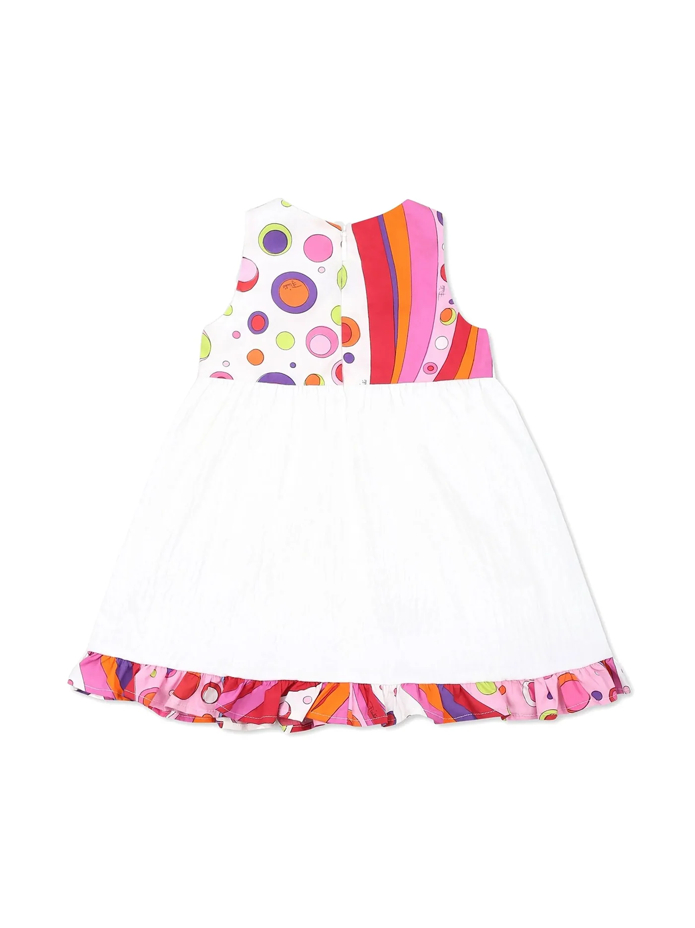 Dress woman in white cotton - Image 2
