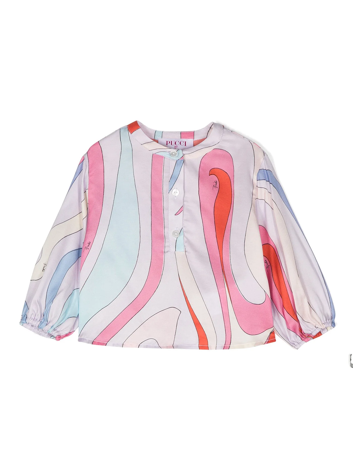 Shirt in multicolor viscose