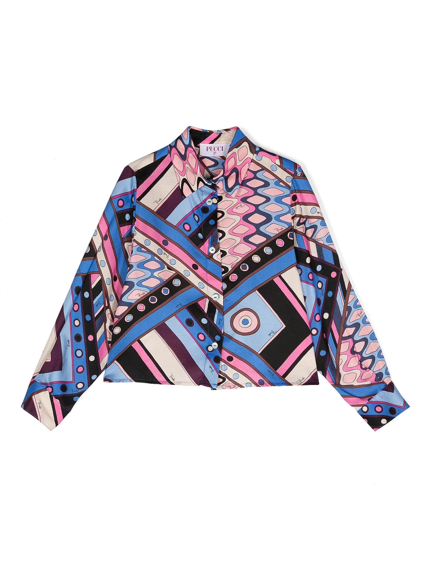 Shirt in multicolor viscose