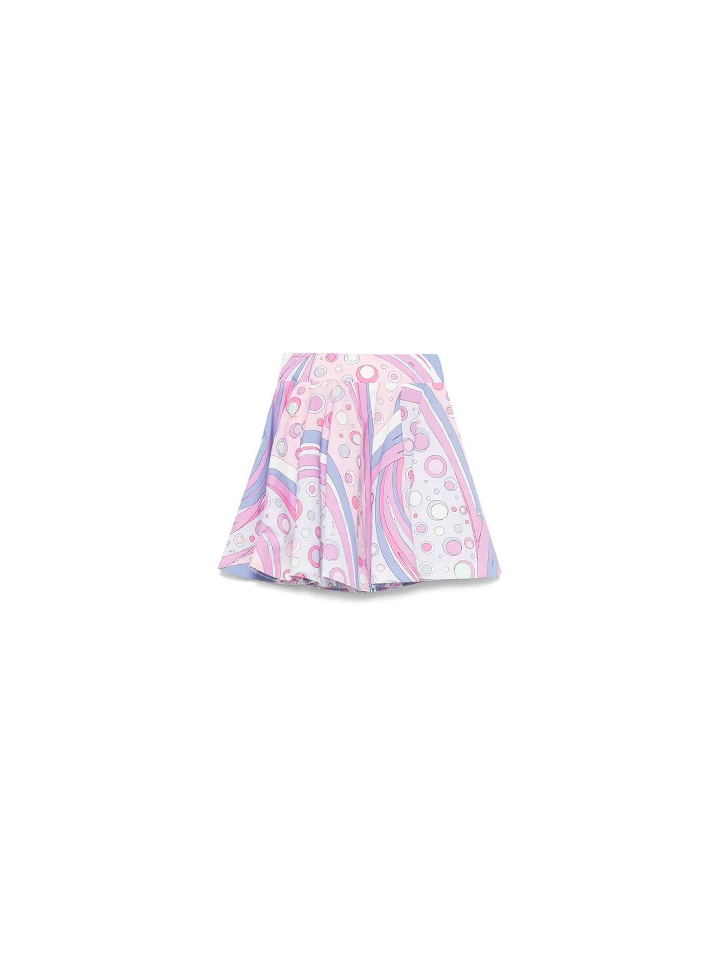 Skirt in multicolor cotton - Image 5