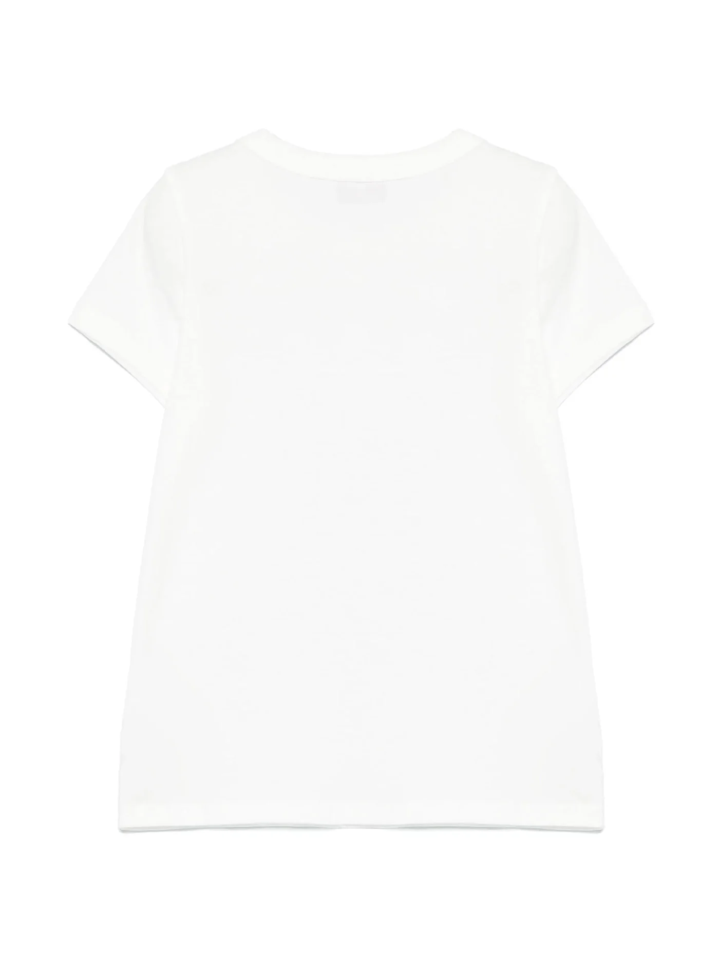 T-Shirt in white cotton - Image 2