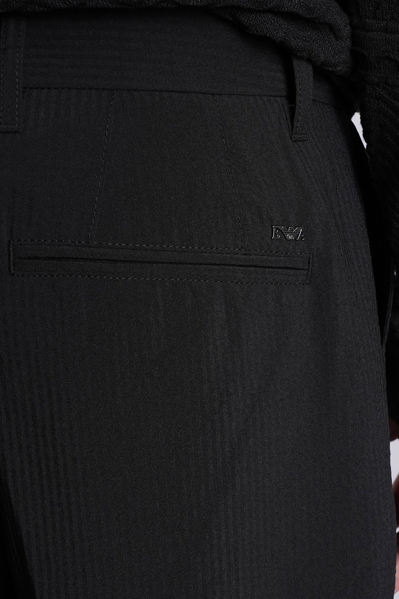 Pants in black polyester - Image 5