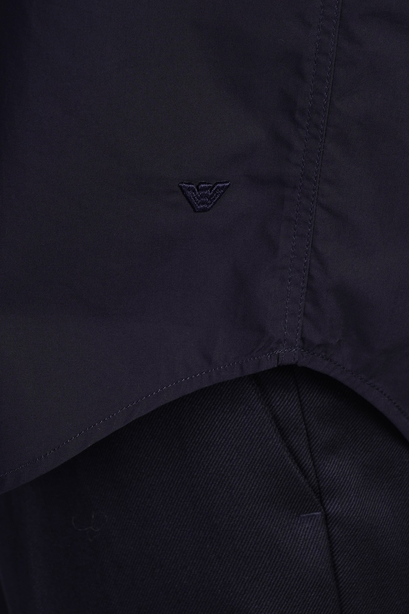 Shirt in blue cotton - Image 5