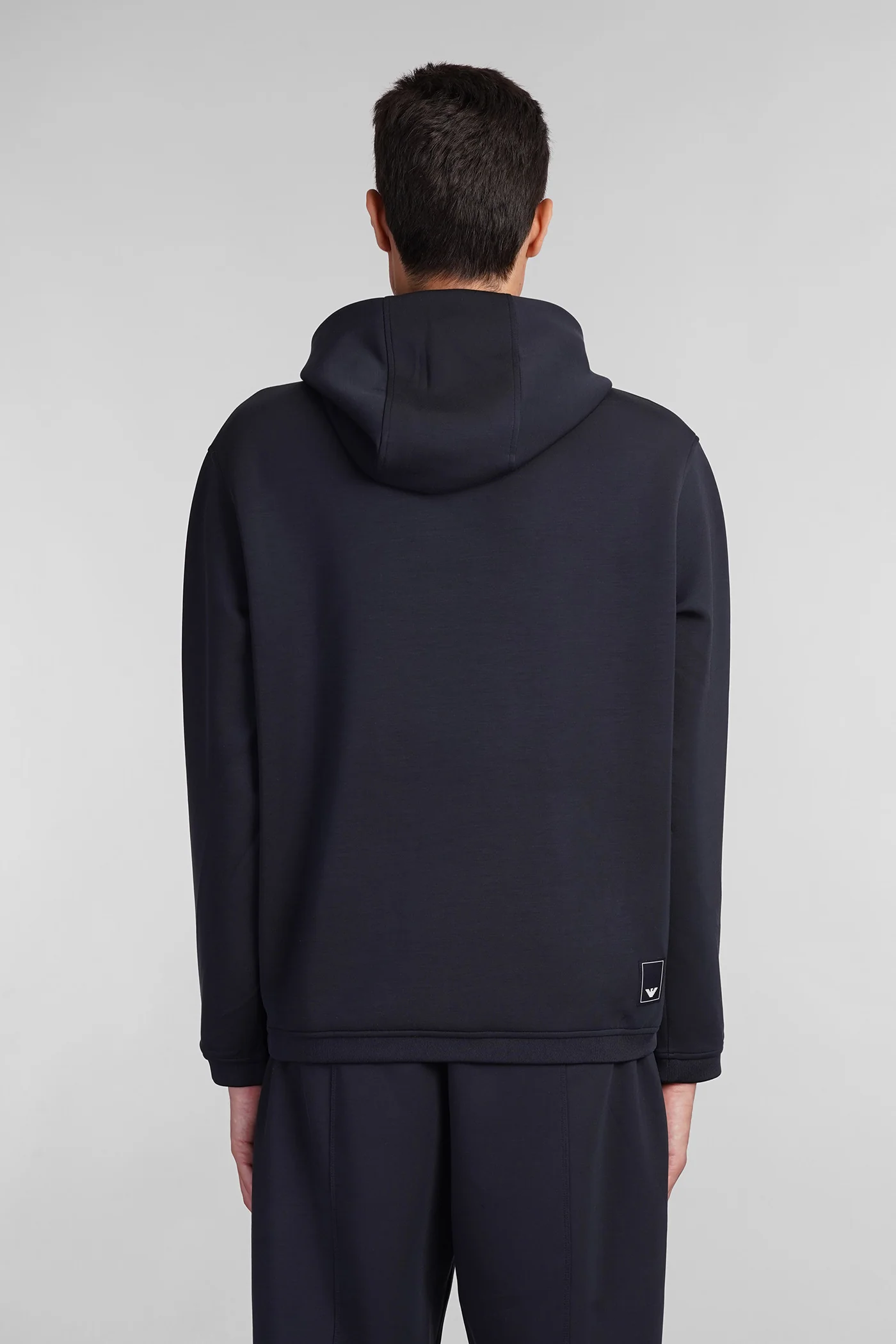 Sweatshirt in blue polyester - Image 3