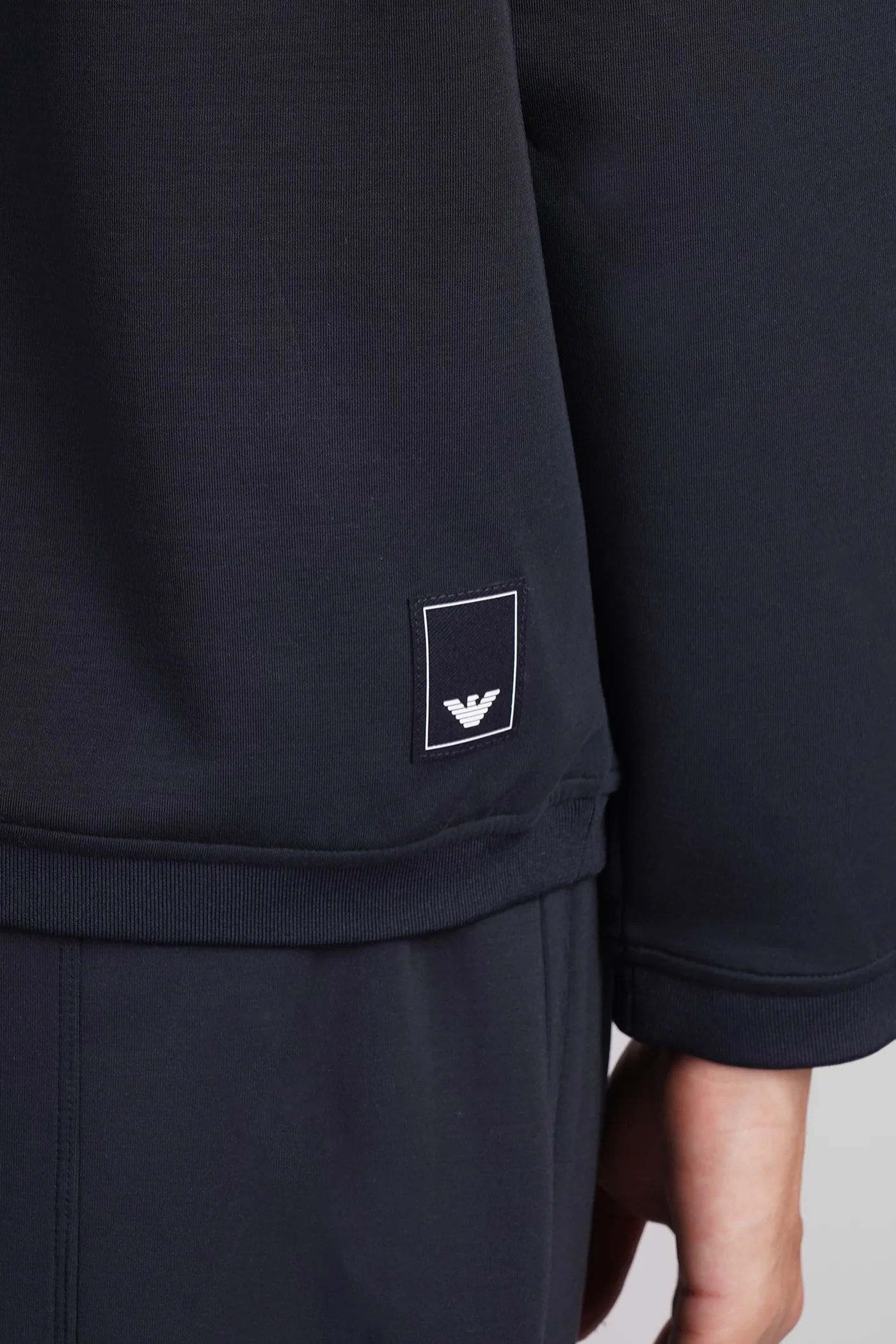 Sweatshirt in blue polyester - Image 5
