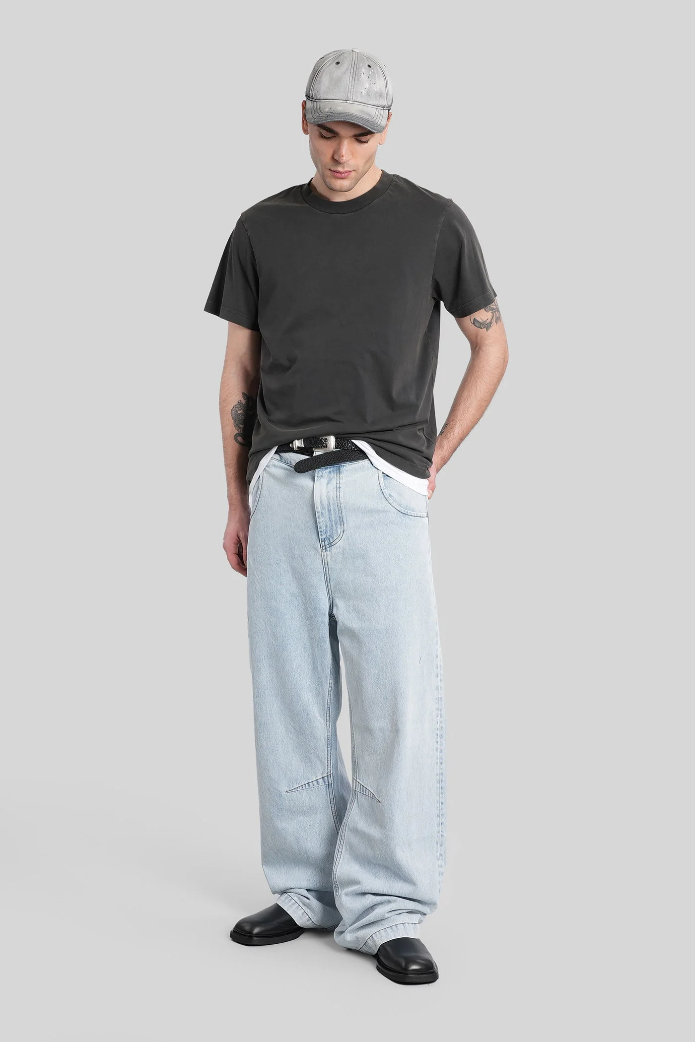 Jeans in blue cotton - Image 2