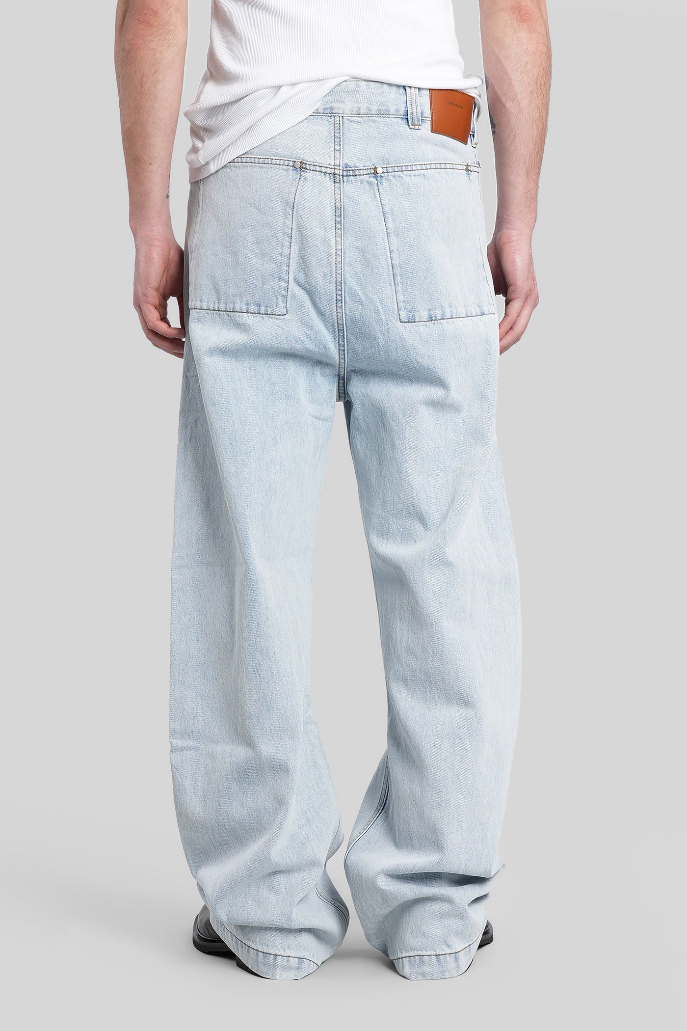 Jeans in blue cotton - Image 3