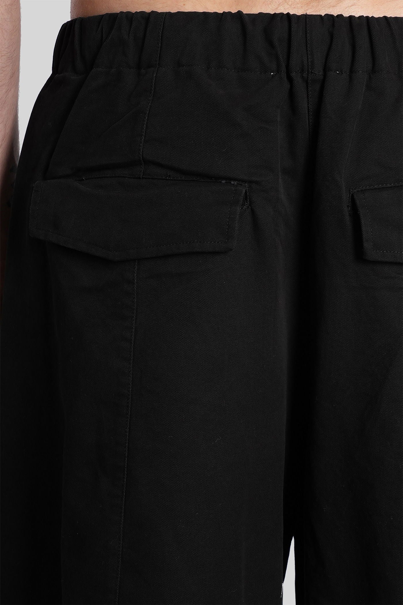 Pants in black cotton - Image 5