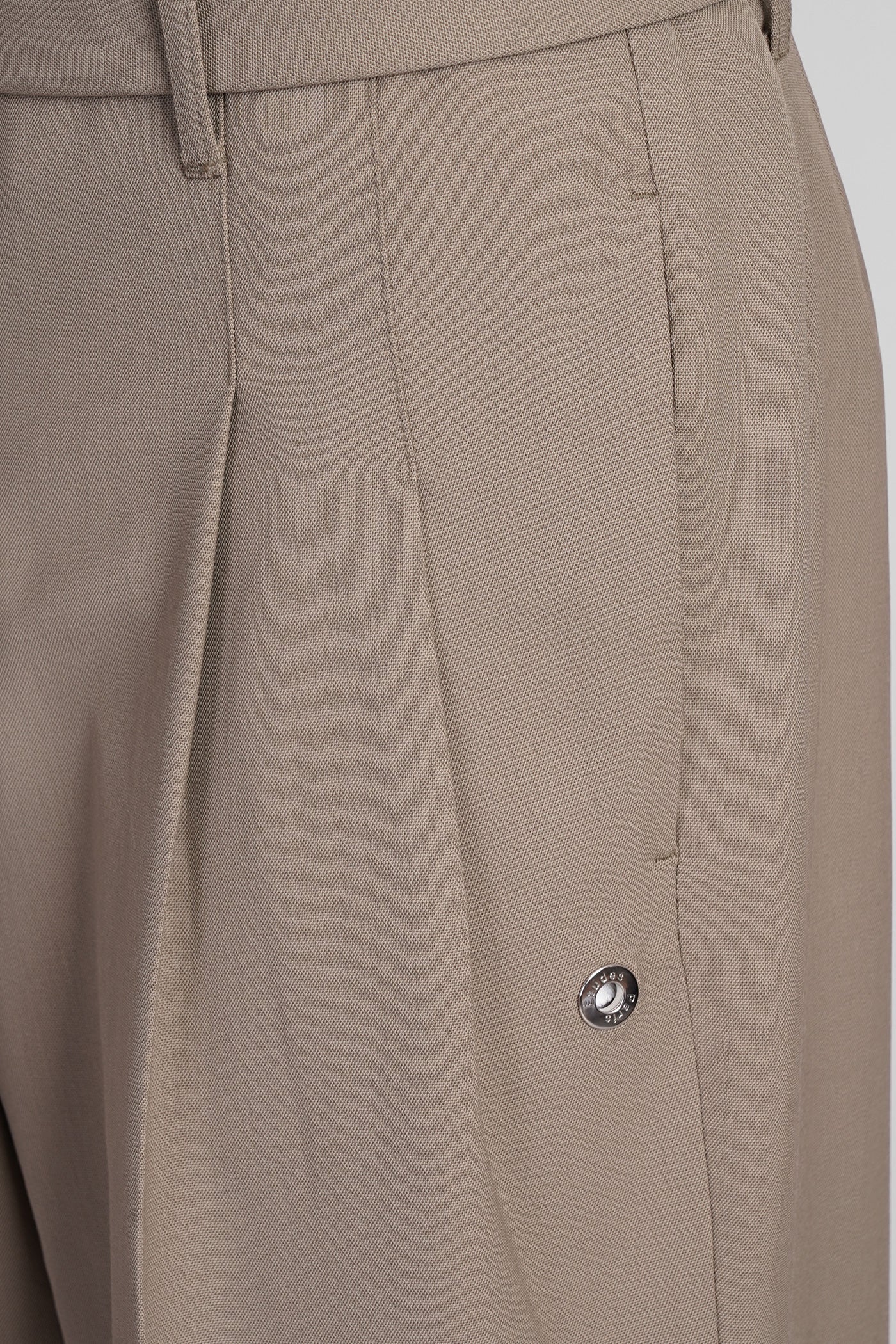 Pants in beige wool - Image 5