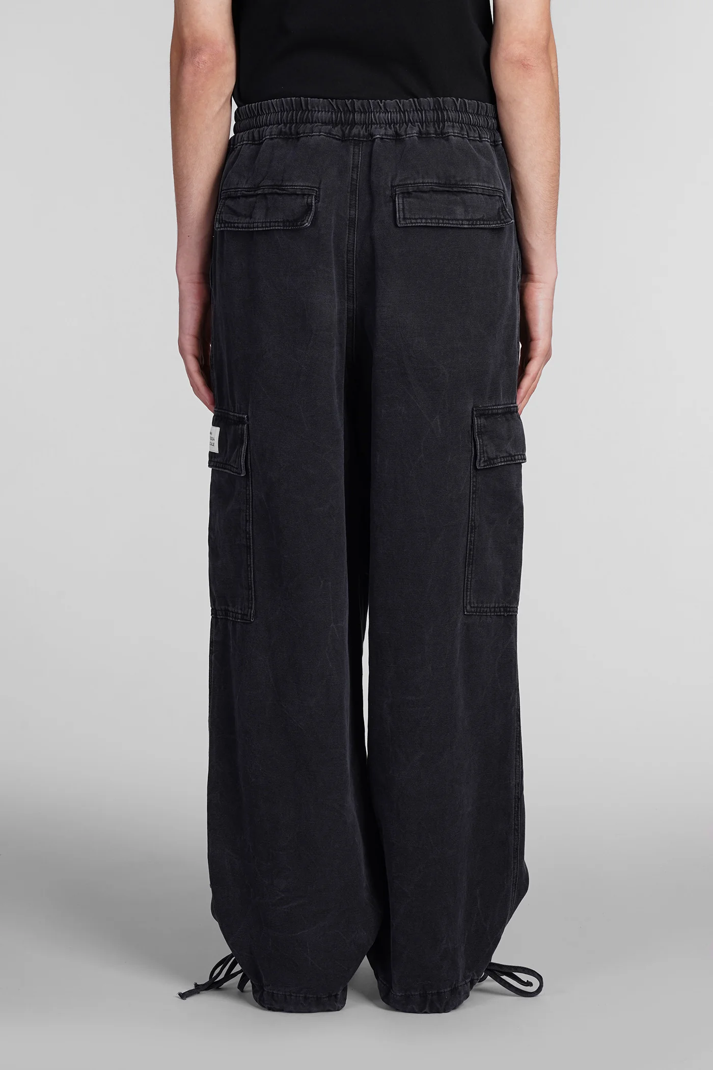 Pants in black cotton - Image 13