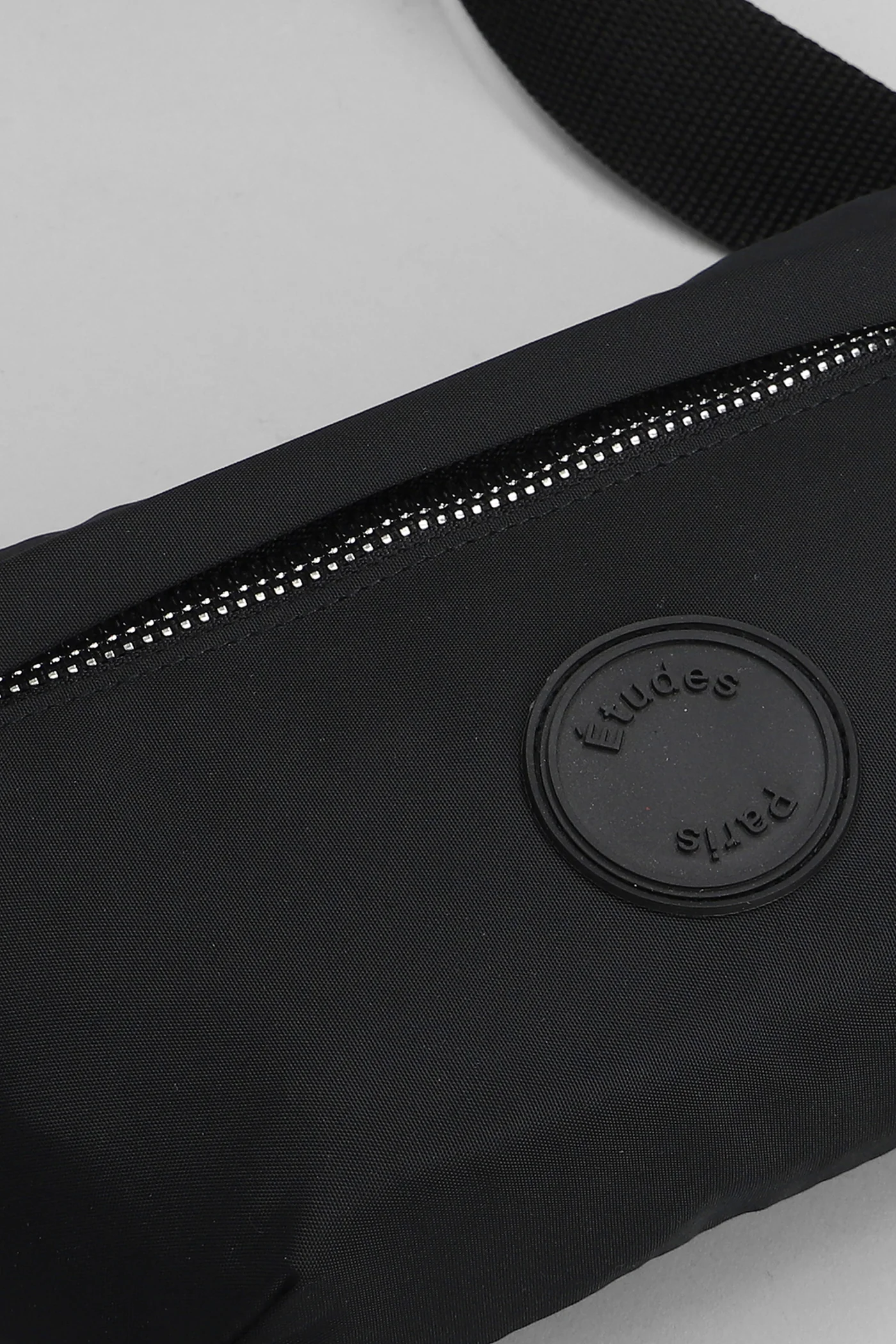 Waist Bag in black polyester - Image 4