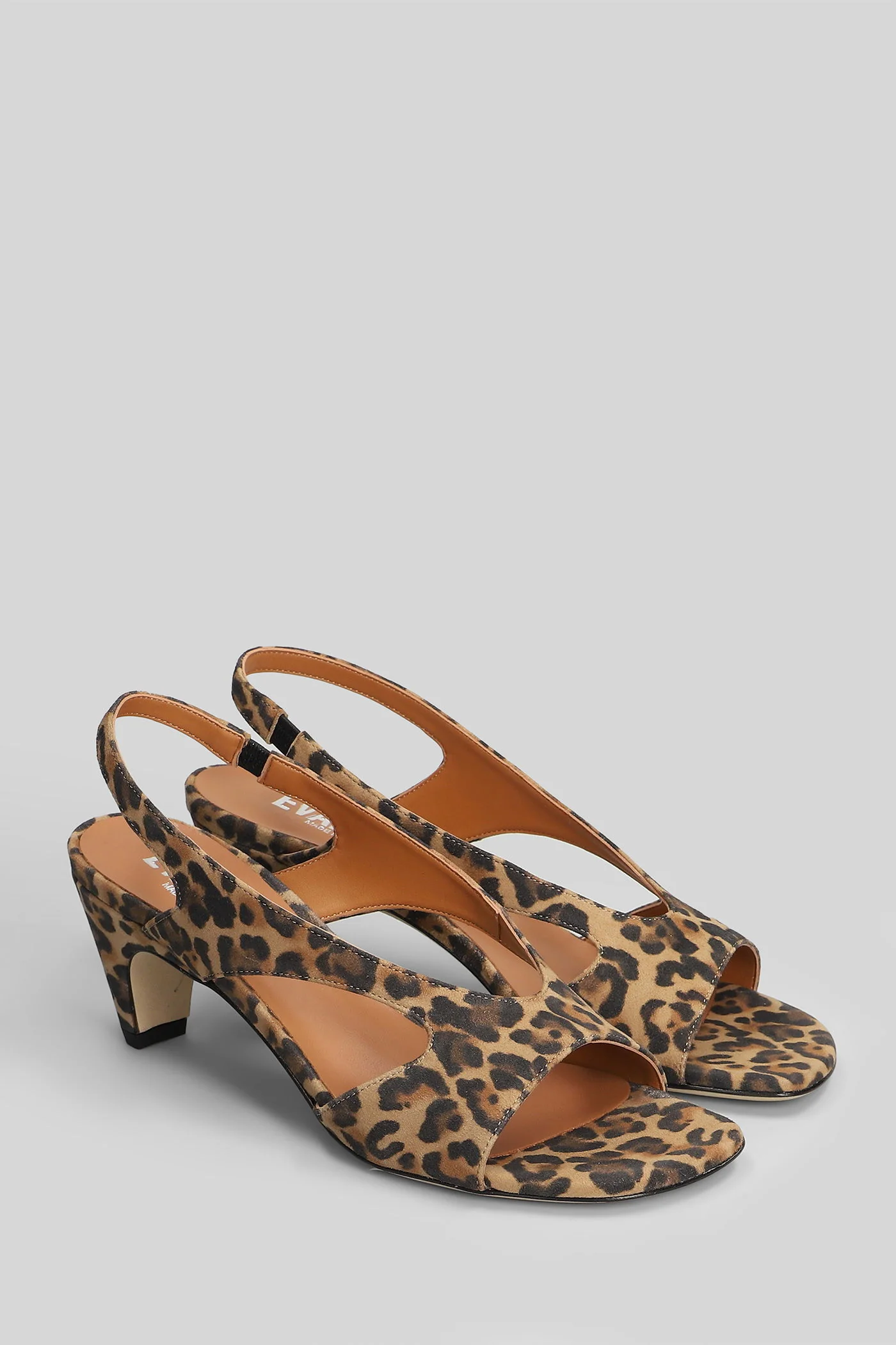 Sandals in Animalier suede - Image 2