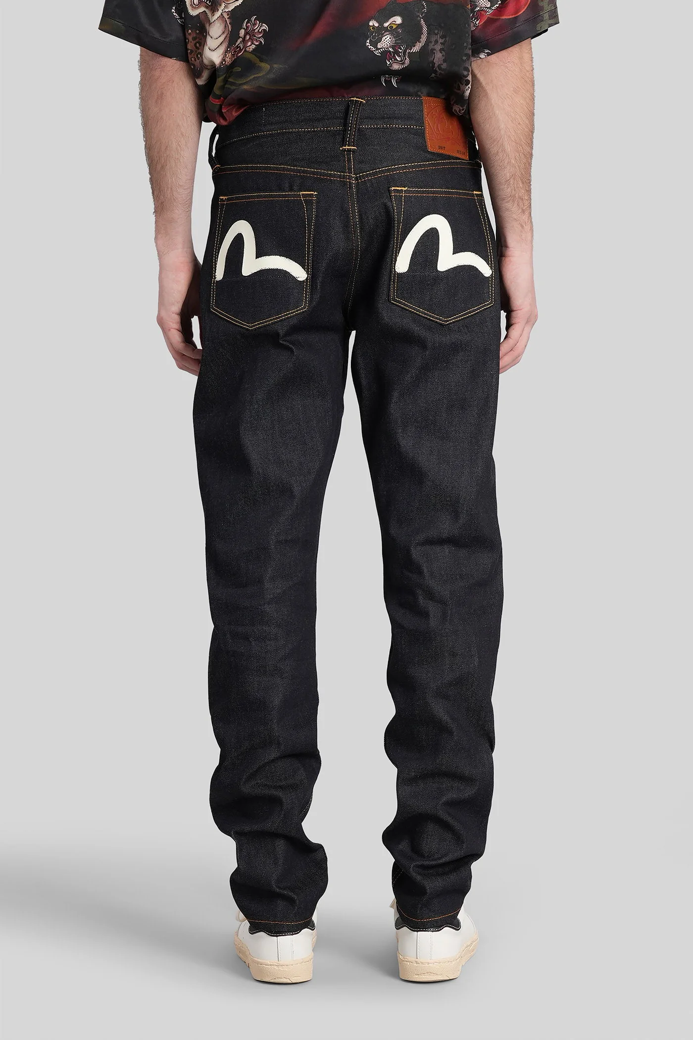 Jeans in blue cotton - Image 3
