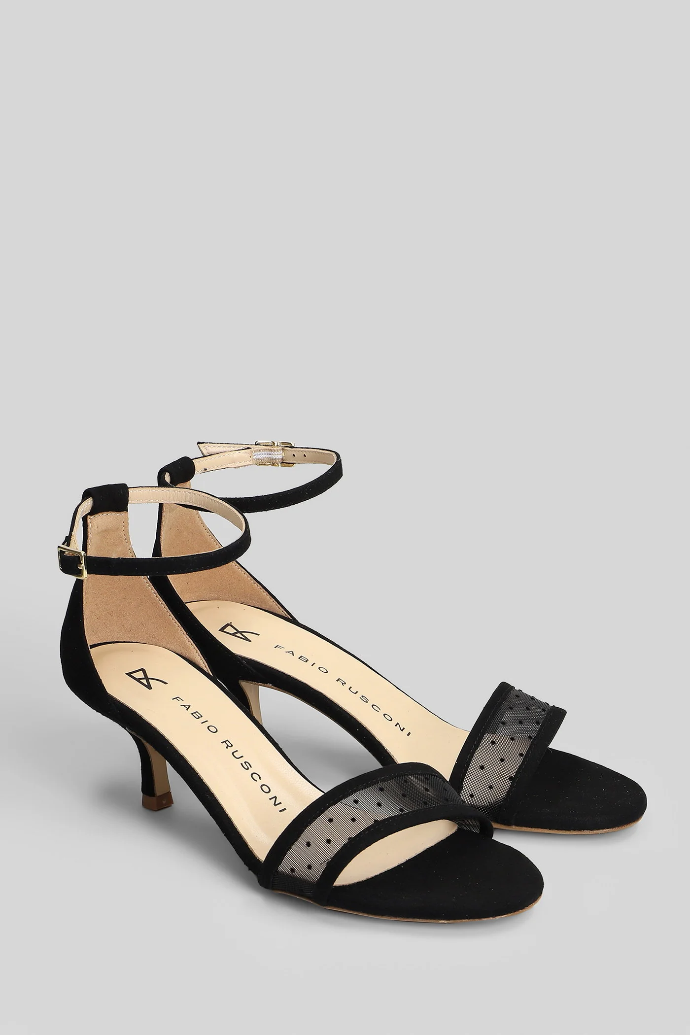 Sandals in black suede - Image 2